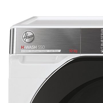 Hoover Waschmaschine HWP 411AMBC/1-S, 11 kg, 1400 U/min, Power Care, ActiveSteam, hOn App / Wi-Fi + Bluetooth
