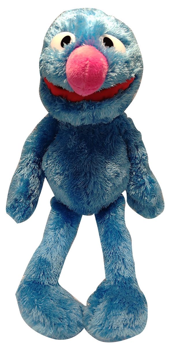 Sesamstrasse Plüschfigur Sesamstraße - Grobi - Plüschfigur, 40 cm groß, Sammlerfigur, Puppe