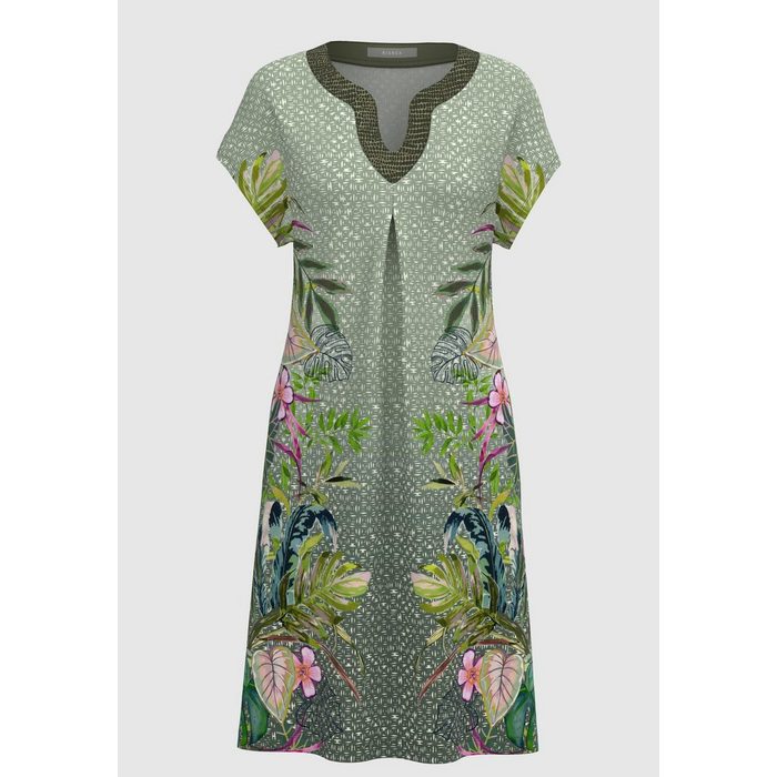 bianca Sommerkleid MANU Kleid mit Panneaux-Print in coolem Jungle-Design