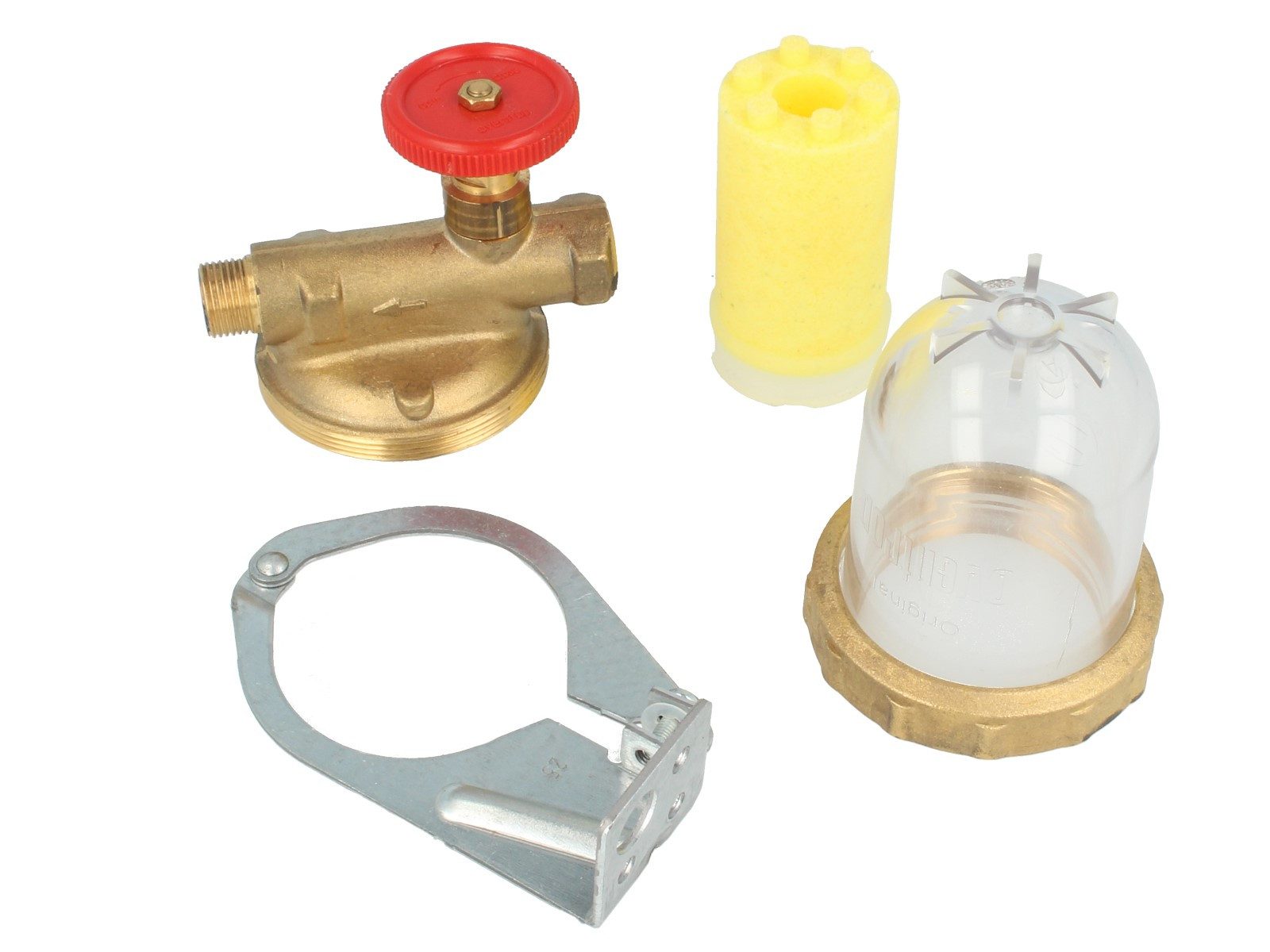 Oventrop Sicherheitsgruppe Heizölfilter, Einstrang Oilpur Siku 3/8 Zoll IG x 3/8 Zoll AG