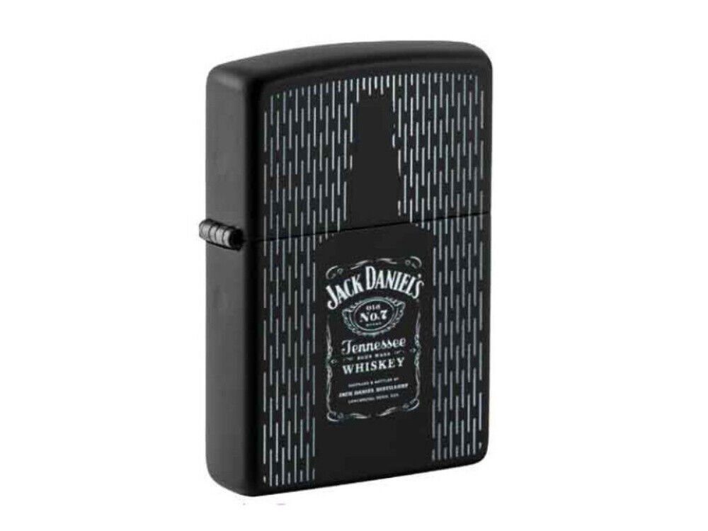 Feuerzeug Zippo Feuerzeug - Jack Daniel's Black Matte