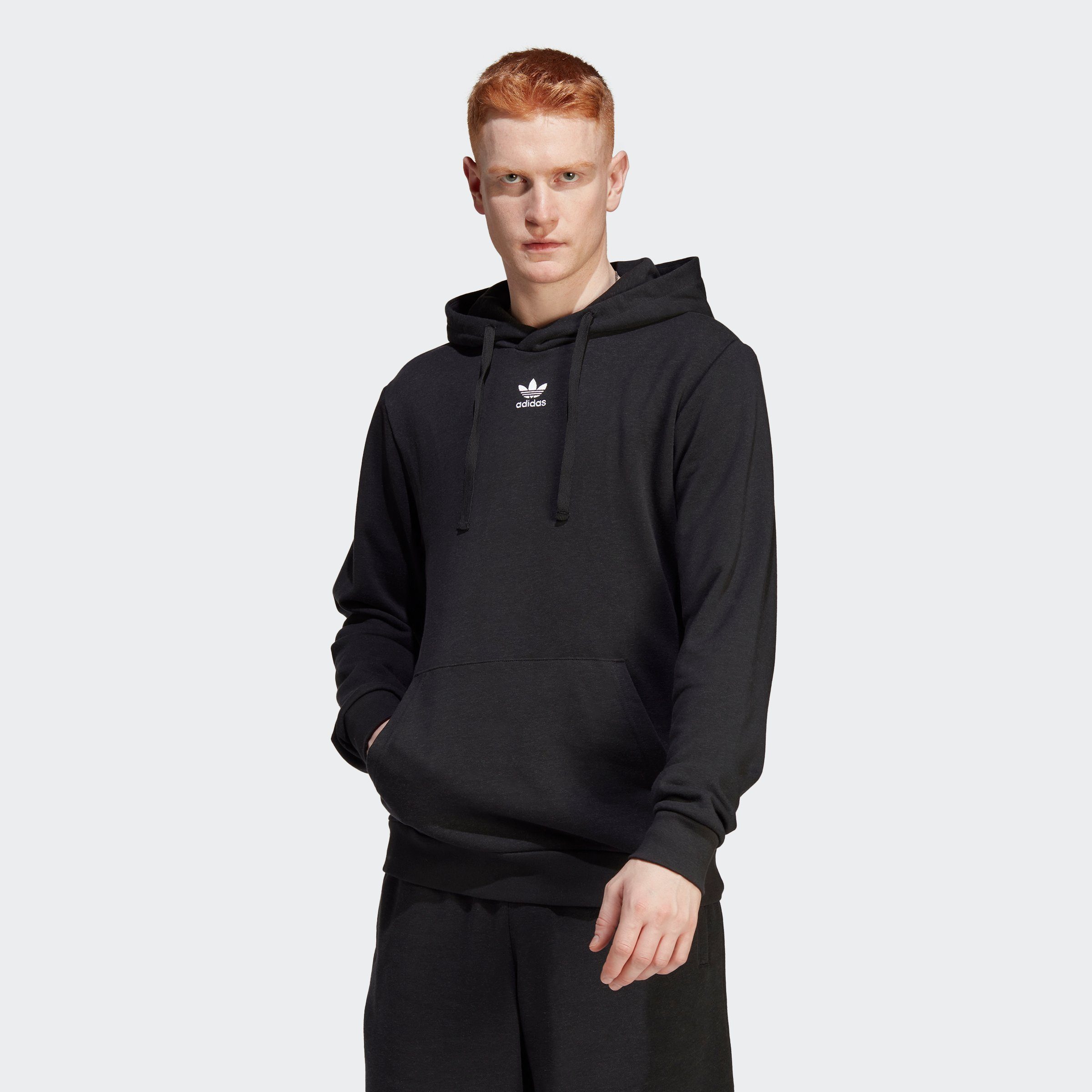 adidas Originals Kapuzensweatshirt ESSENTIALS+ MADE WITH HEMP HOODIE Black | Sweatshirts