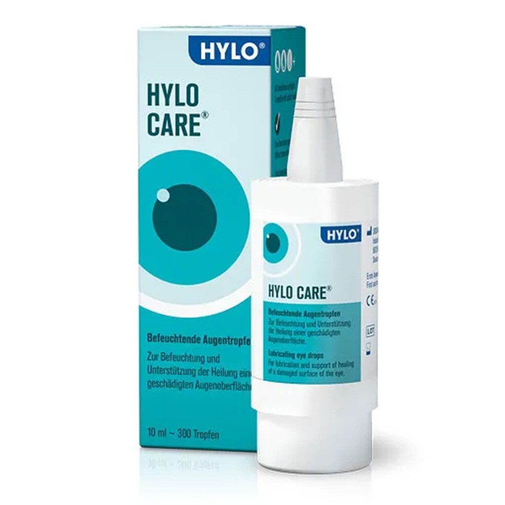 URSAPHARM Arzneimittel GmbH Augentropfen HYLO-CARE Augentropfen 10 ml, Feuchtigkeit und Pflege für strapazierte Augen