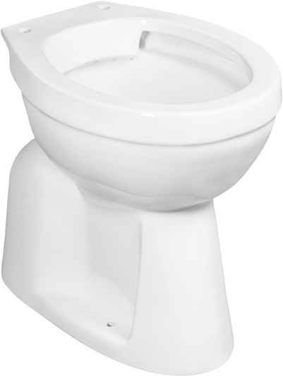 CORNAT Tiefspül-WC, bodenstehend, Abgang senkrecht, Tiefspül-WC, spülrandlos