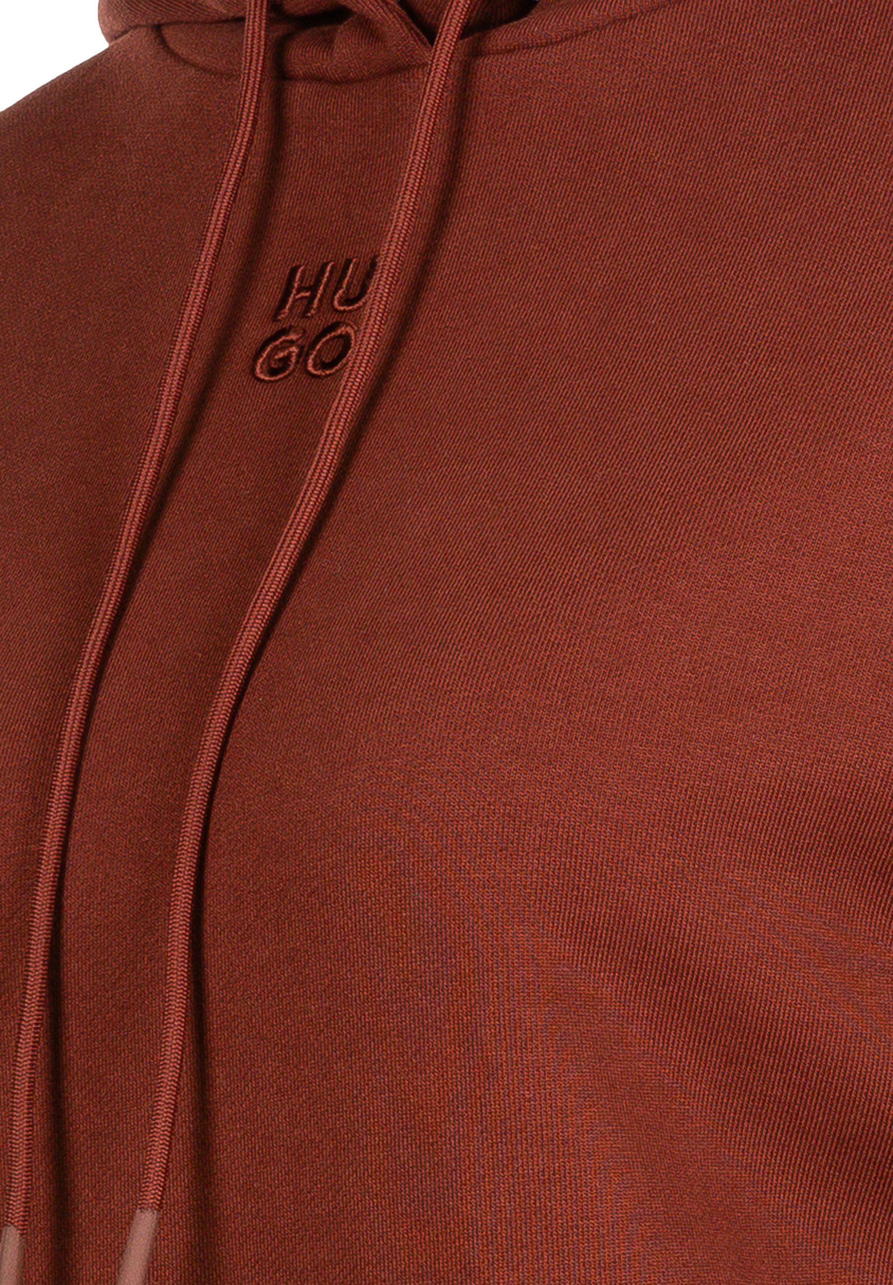 HUGO Hoodie Delfinia mit Stack-Logo (1-tlg)