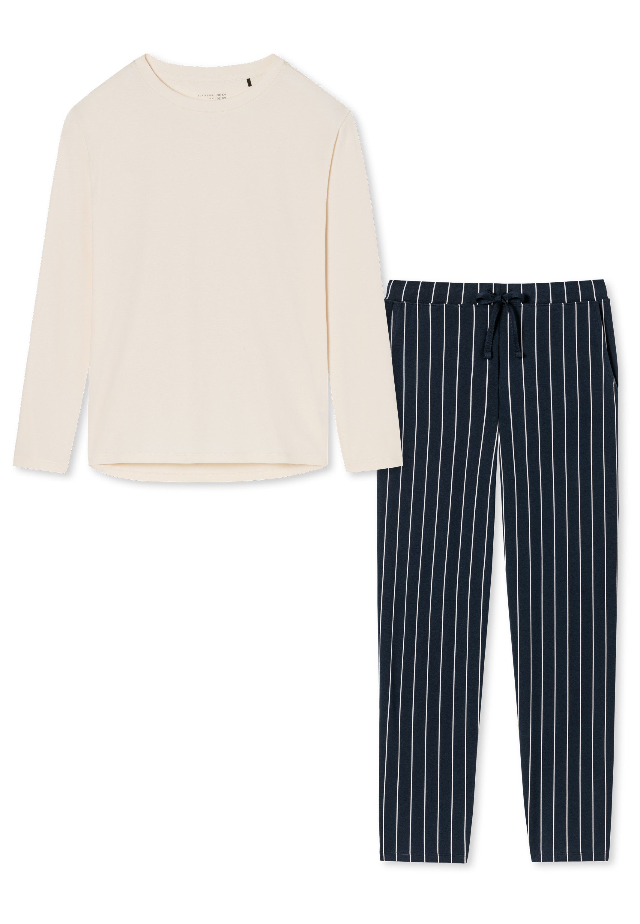 Schiesser Pyjama Organic Cotton (Set, 2 günstig online kaufen