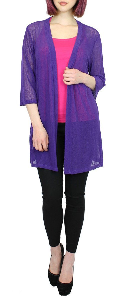 dy_mode Cardigan Damen Sommer Cardigan Transparente günstig online kaufen