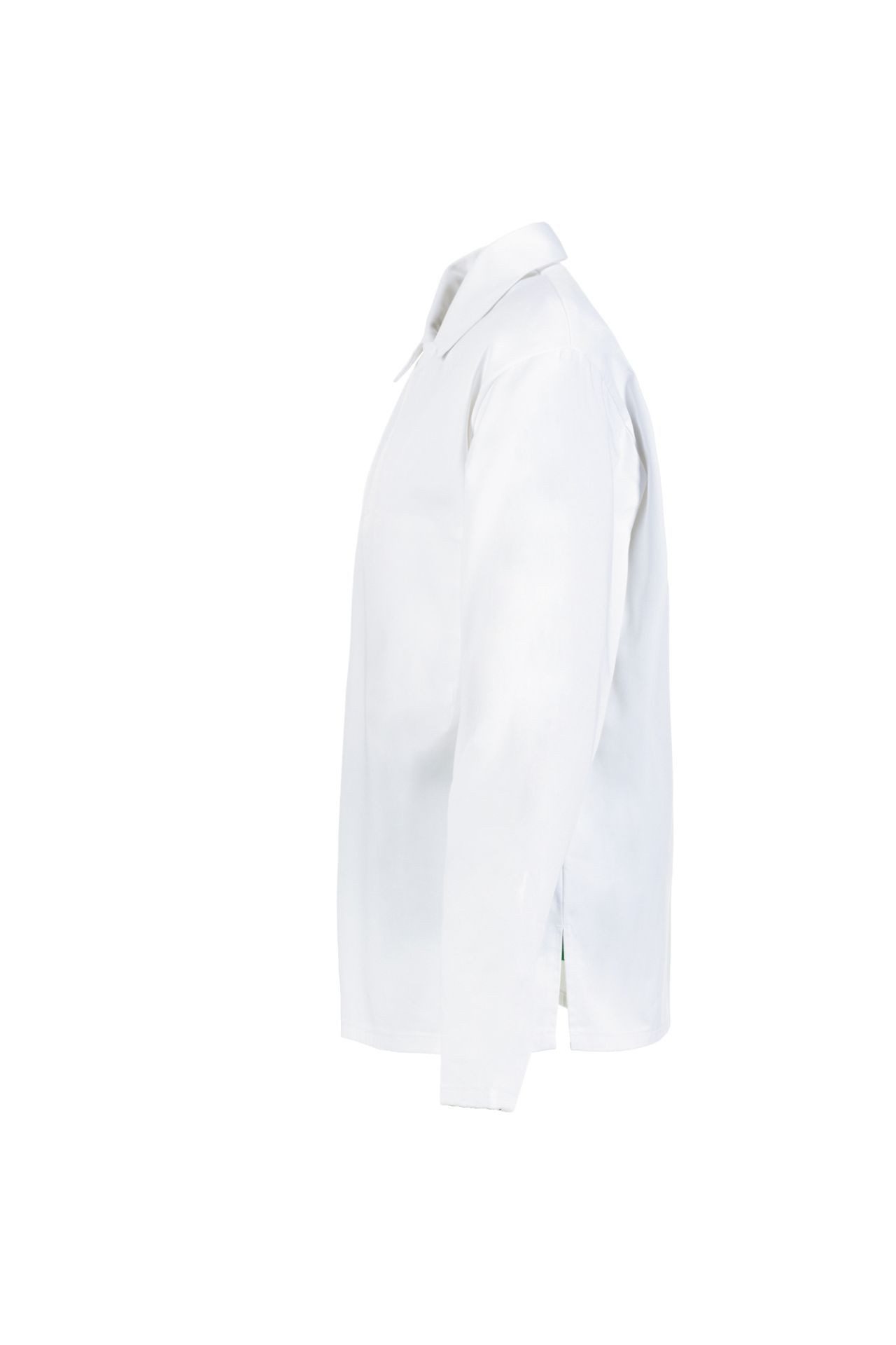 Planam Arbeitsjacke PLANAM Herren Schlupfhemd FOOD verdeckte-Druckknopfleiste Weiß