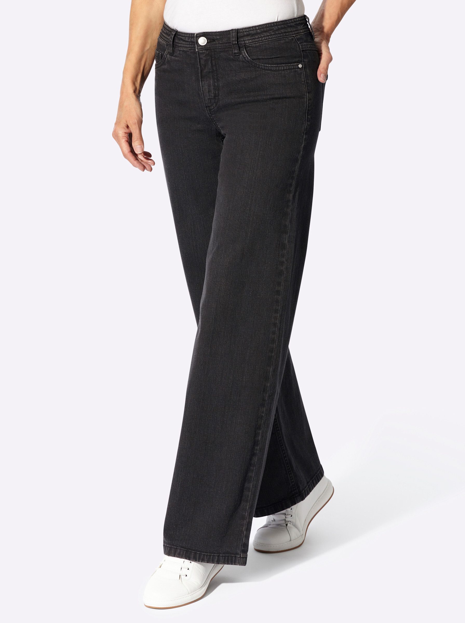 Witt Bequeme Jeans Jeans leicht vertieft