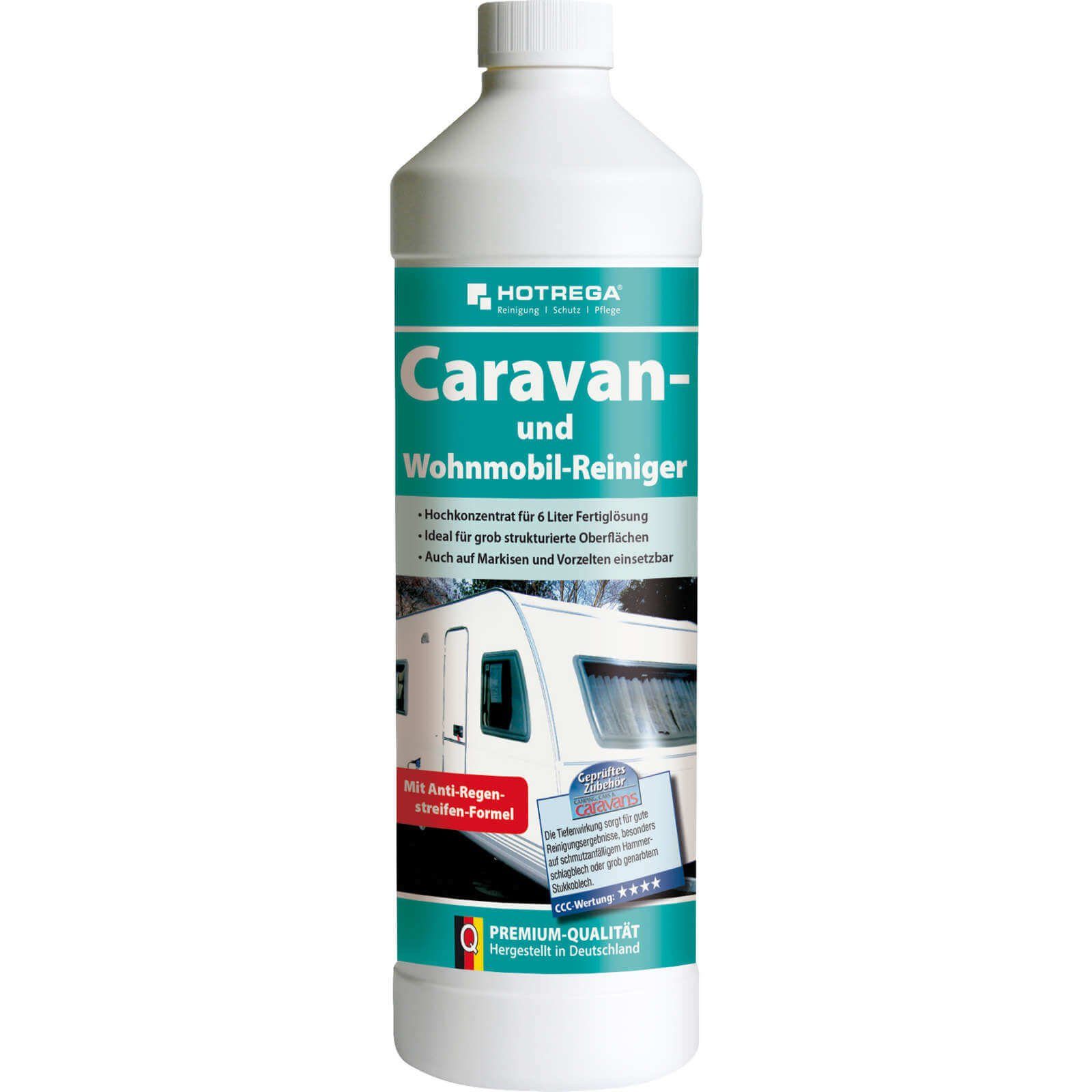 Caravan Wohnmobil 1L Reiniger Microfasertuch HOTREGA® Konzentrat & Reinigungskonzentrat inkl.
