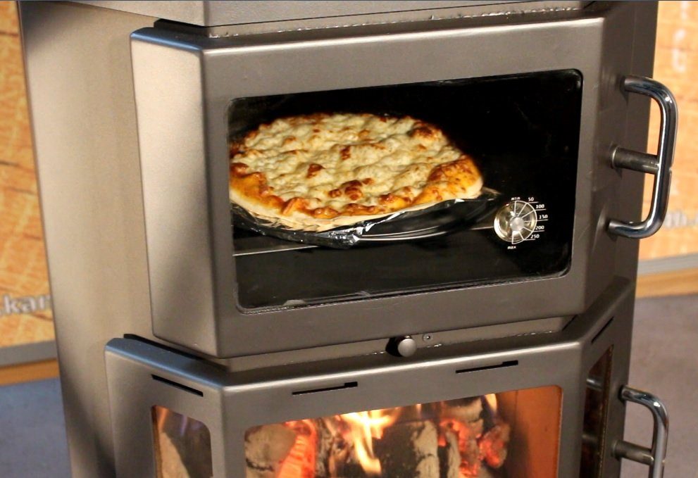 Victoria 05 Kaminofen Taro F mit Backfach, 9,53 kW günstig online kaufen