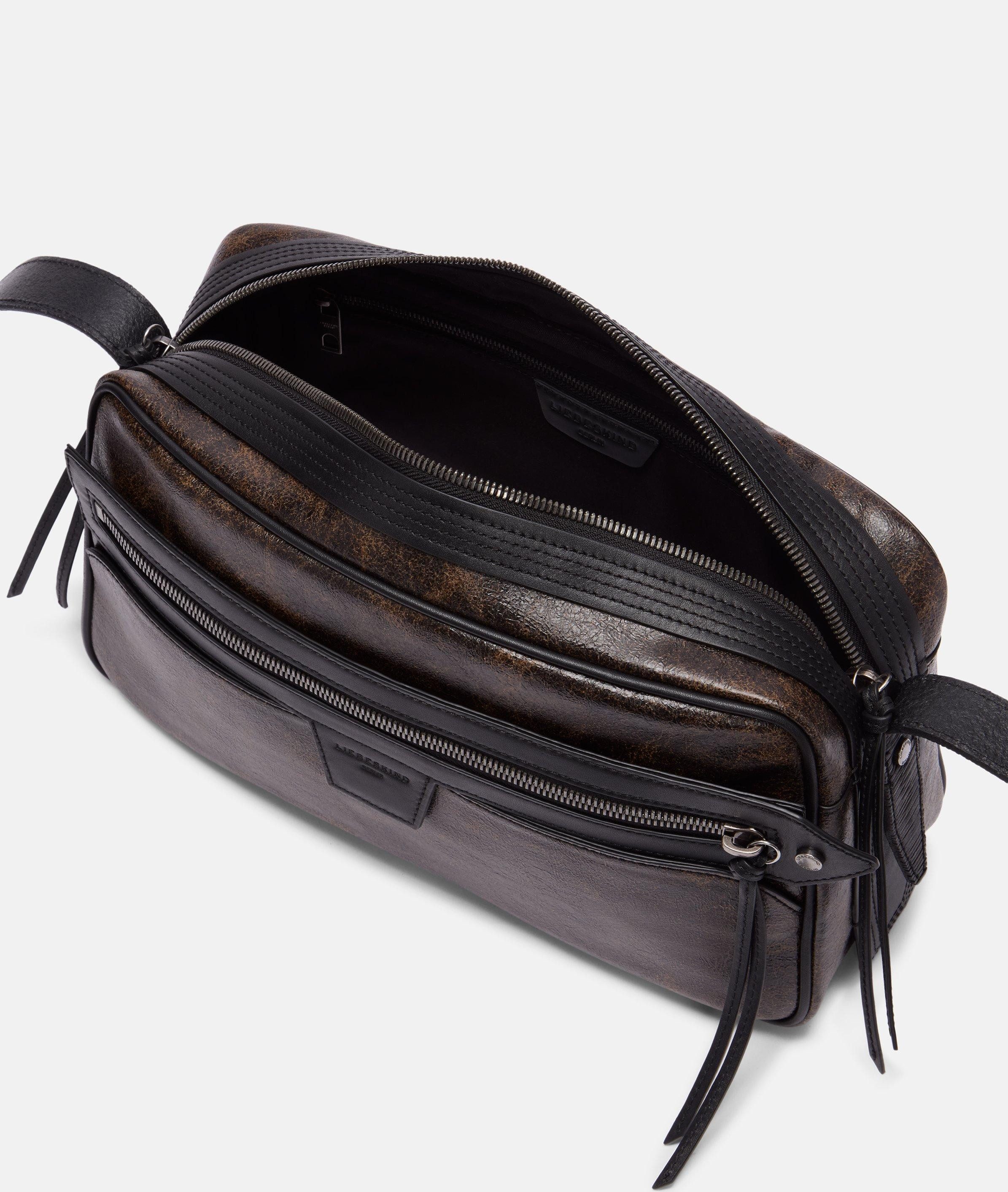 Liebeskind Berlin Schultertasche Juno Satchel M, Geräumige Schultertasche aus Kunstleder