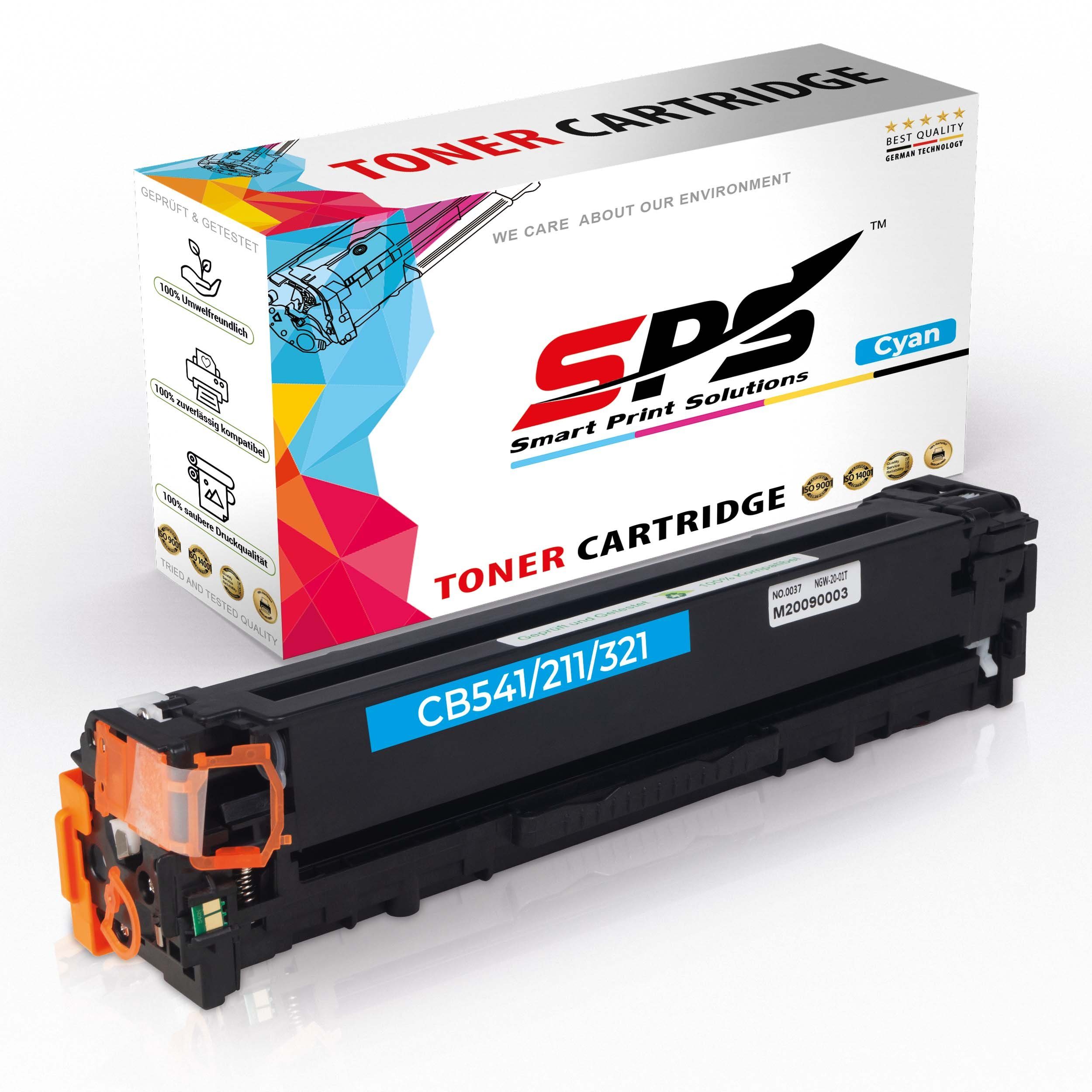 SPS Tonerkartusche Kompatibel für HP Color LaserJet CP 1519 N (CB541A, (1er Pack, 1x Toner)