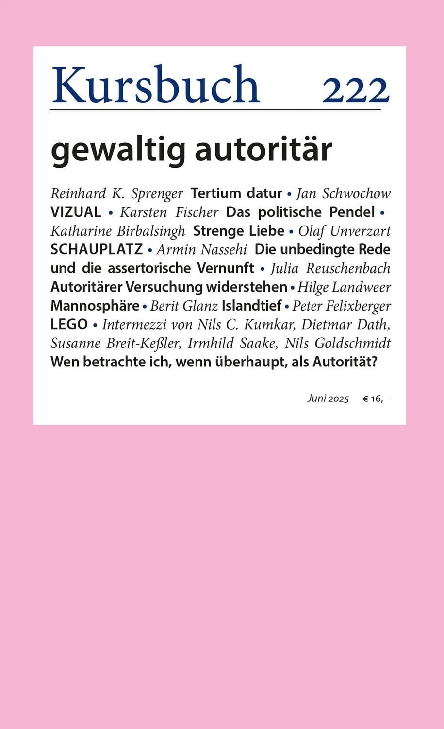 Kursbuch 222 / diverse