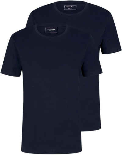 TOM TAILOR Denim T-Shirt (Packung, 2-tlg., 2er-Pack)