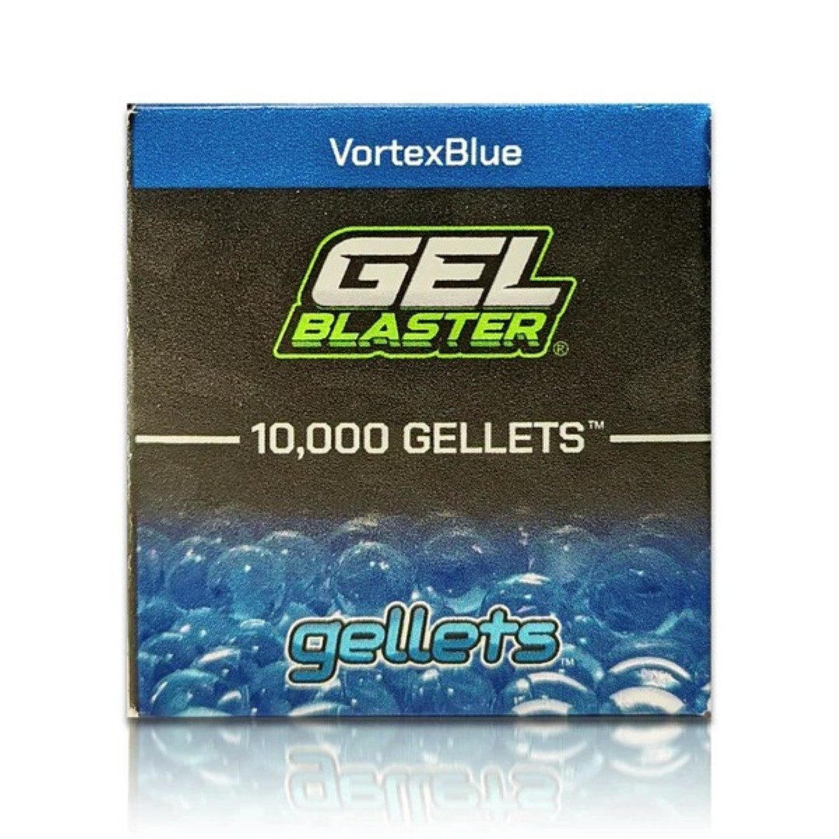 Gel Blaster Blaster Gellets Munition Blau 10K 10.000 Schuss (10.000 Gellets), Gelkugeln Munitionspack Nachfüllpack Gel Gewehr Gun Blaster Kugeln
