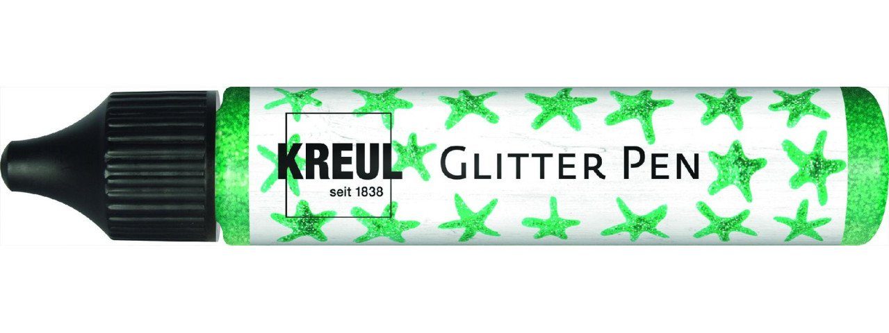 Bastelfarbe Kreul PicTixx GlitterPen grün 29 ml