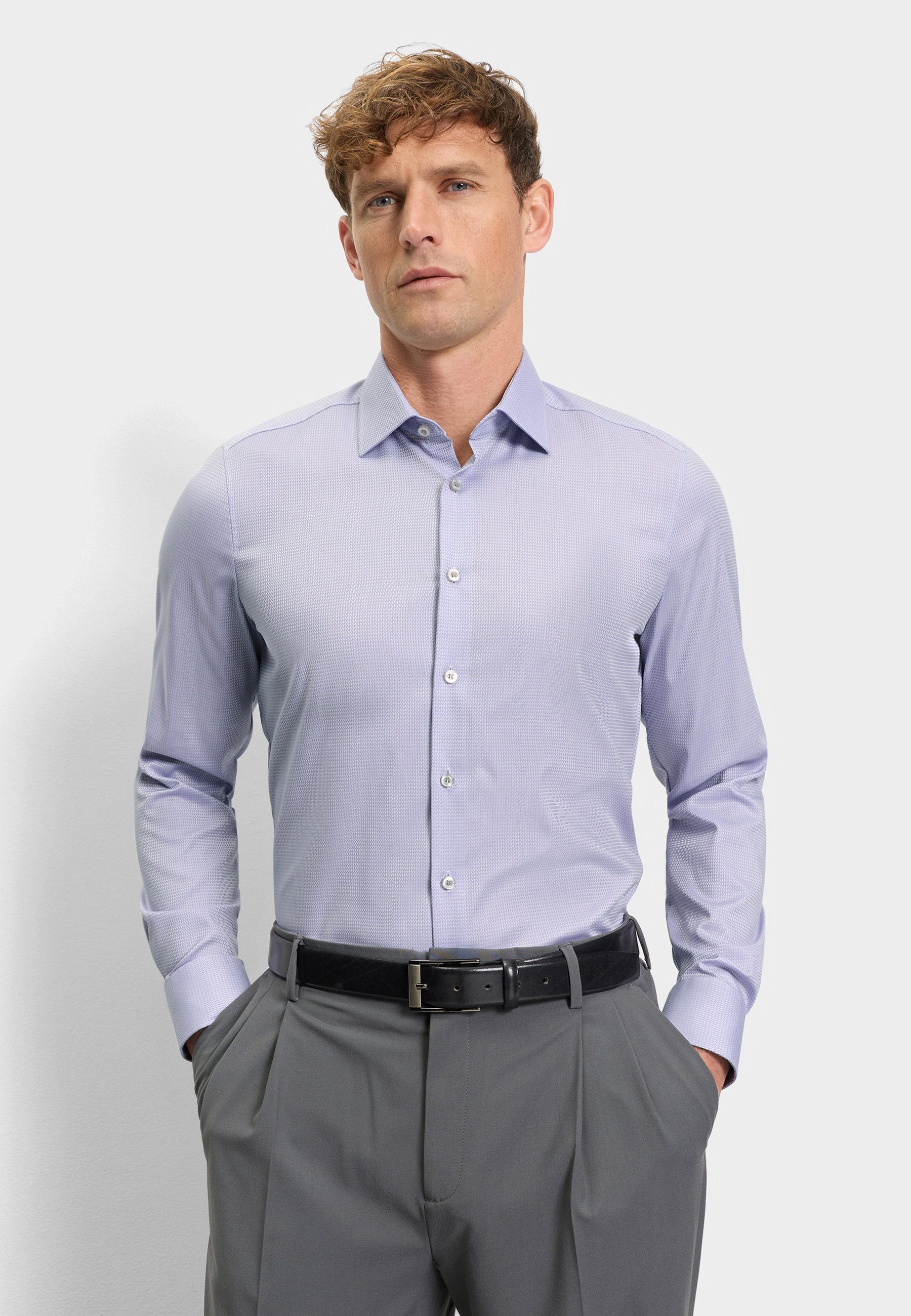OLYMP Businesshemd OLYMP Level Five, body fit, Kent mit extra langem Arm