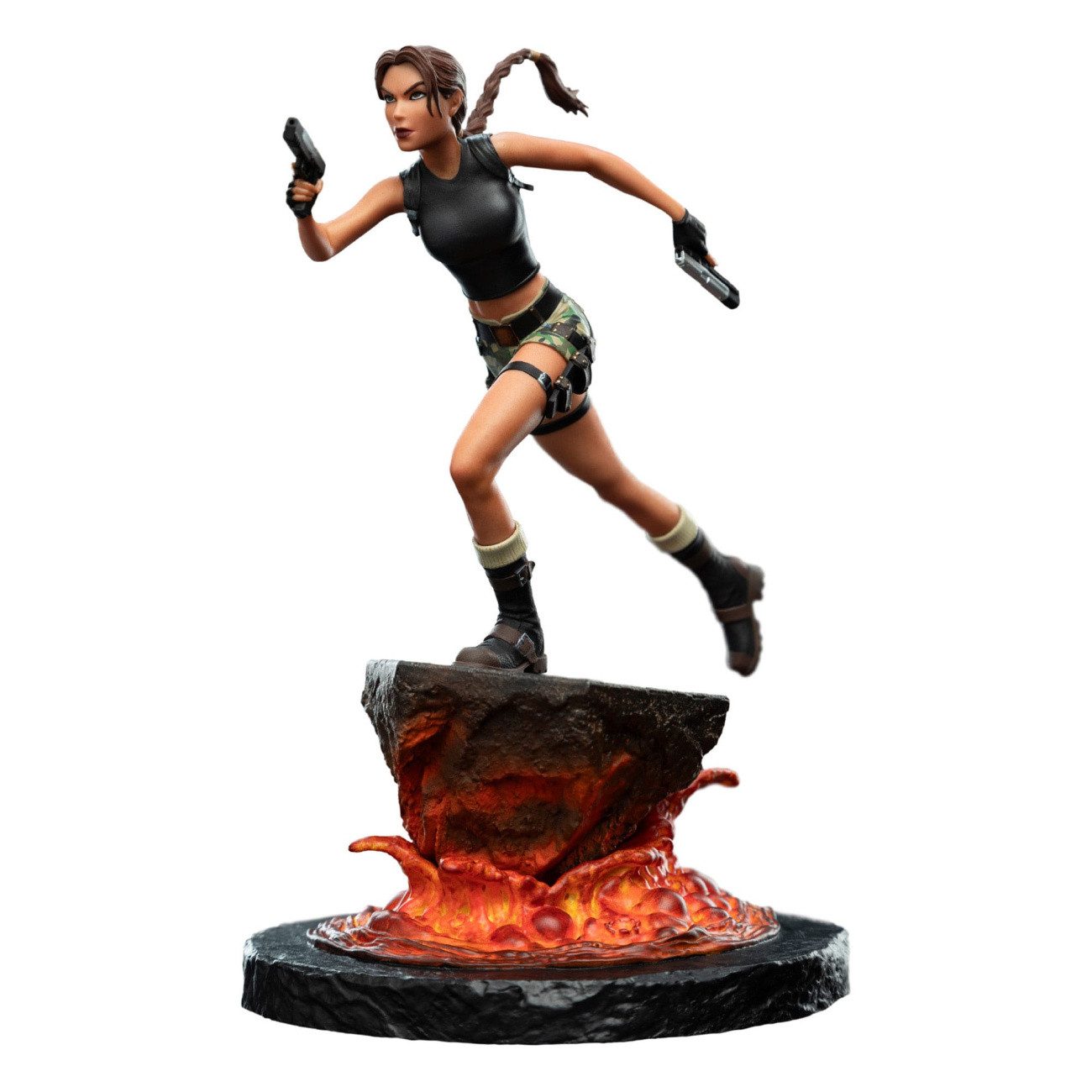 Weta Workshop Merchandise-Figur Tomb Raider Mini Statue Lara Croft: The Sanctuary of Flame 18 cm