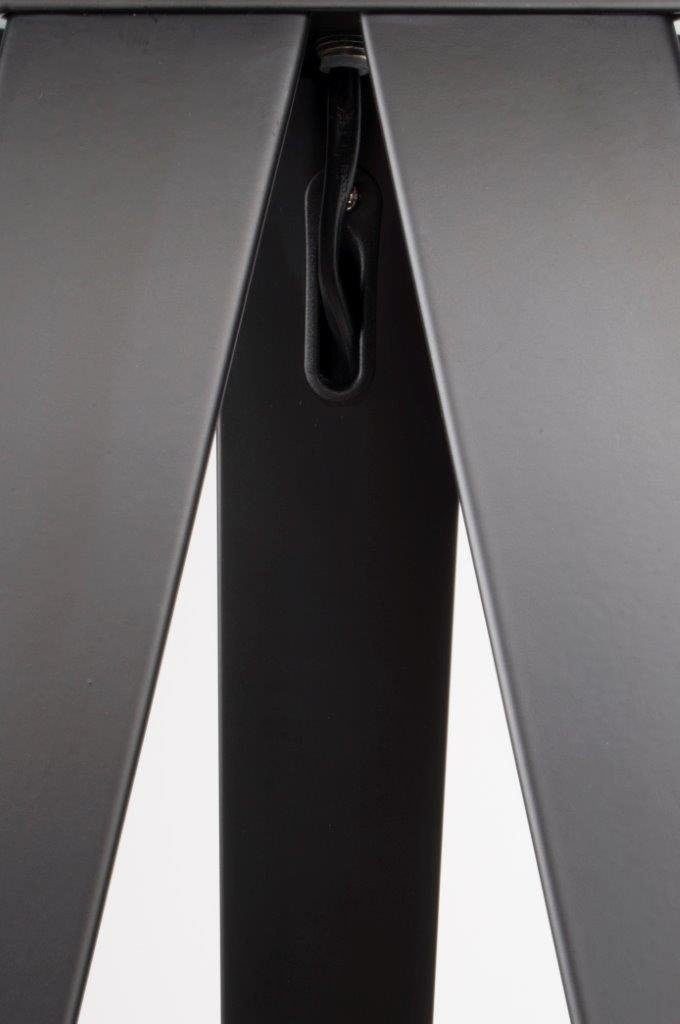 Zuiver Stehlampe Zuiver Designer Black/Grey, Leuchtmittel Stehleuchte Tripod ohne