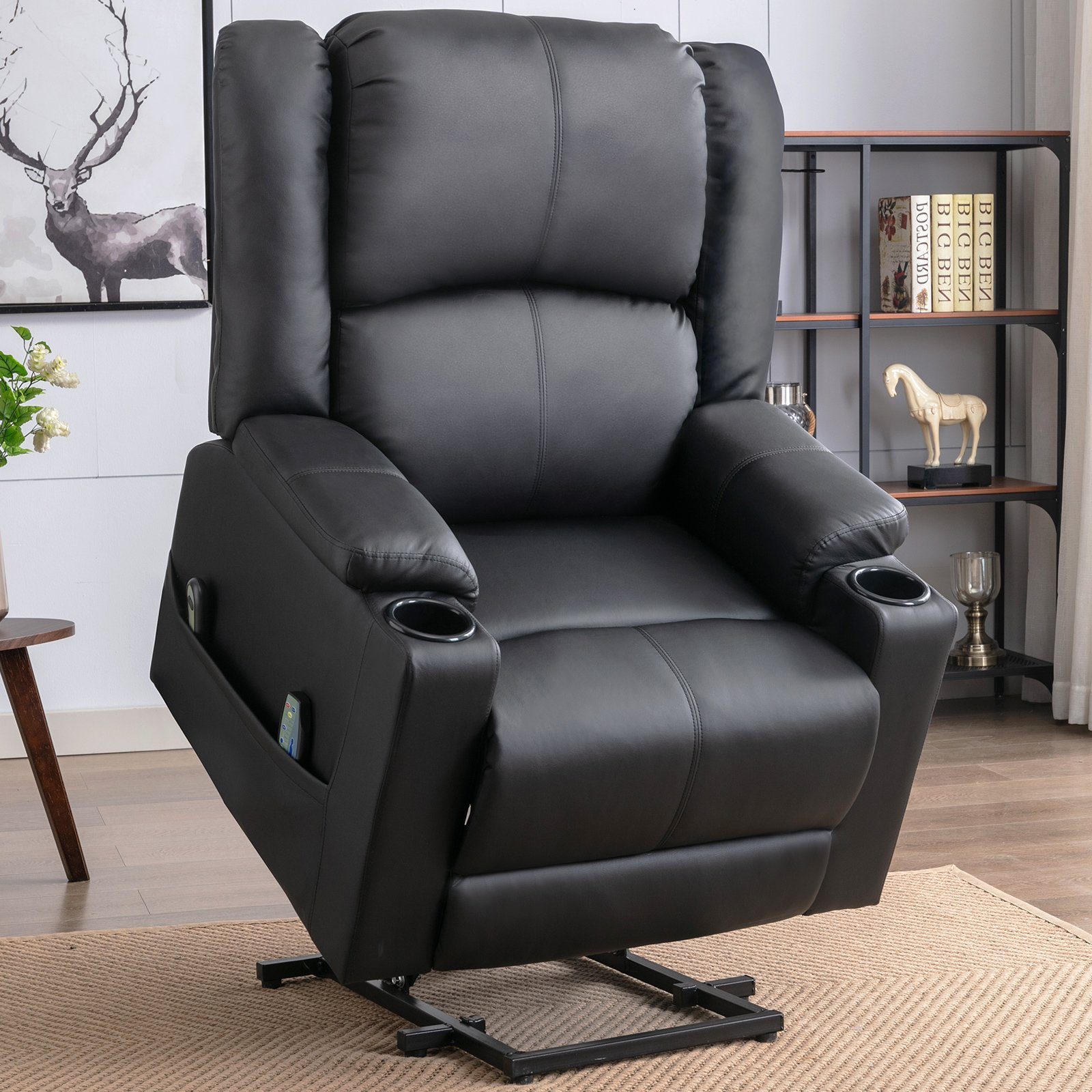 COMHOMA Massagesessel Relaxsessel Aufstehhilfe Massagesessel mit günstig online kaufen