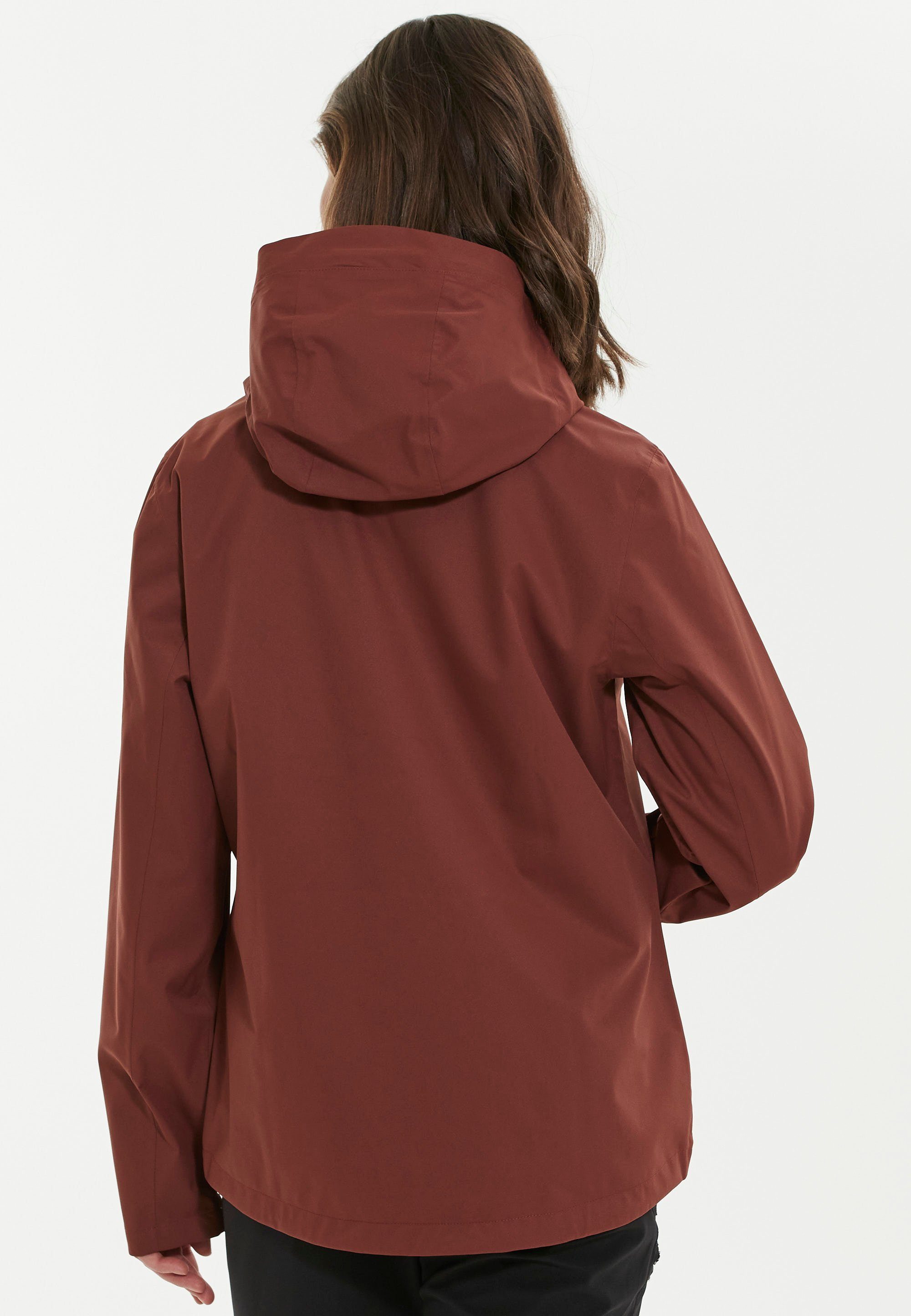 WHISTLER Softshelljacke aus Osbourne dunkelrot und Material wind- wasserdichtem