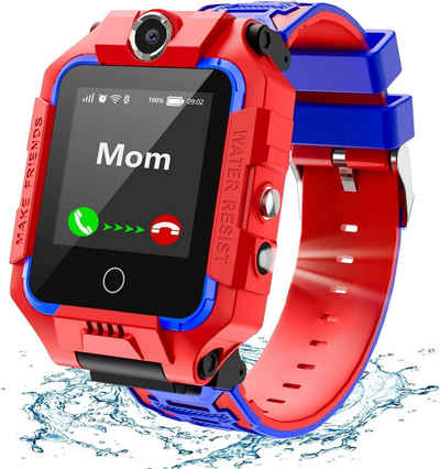 LiveGo Smartwatch (SIM-Karte), Kinder uhr 4G Wasserdichtes und Sicheres -Telefon mit 360° Drehbarem