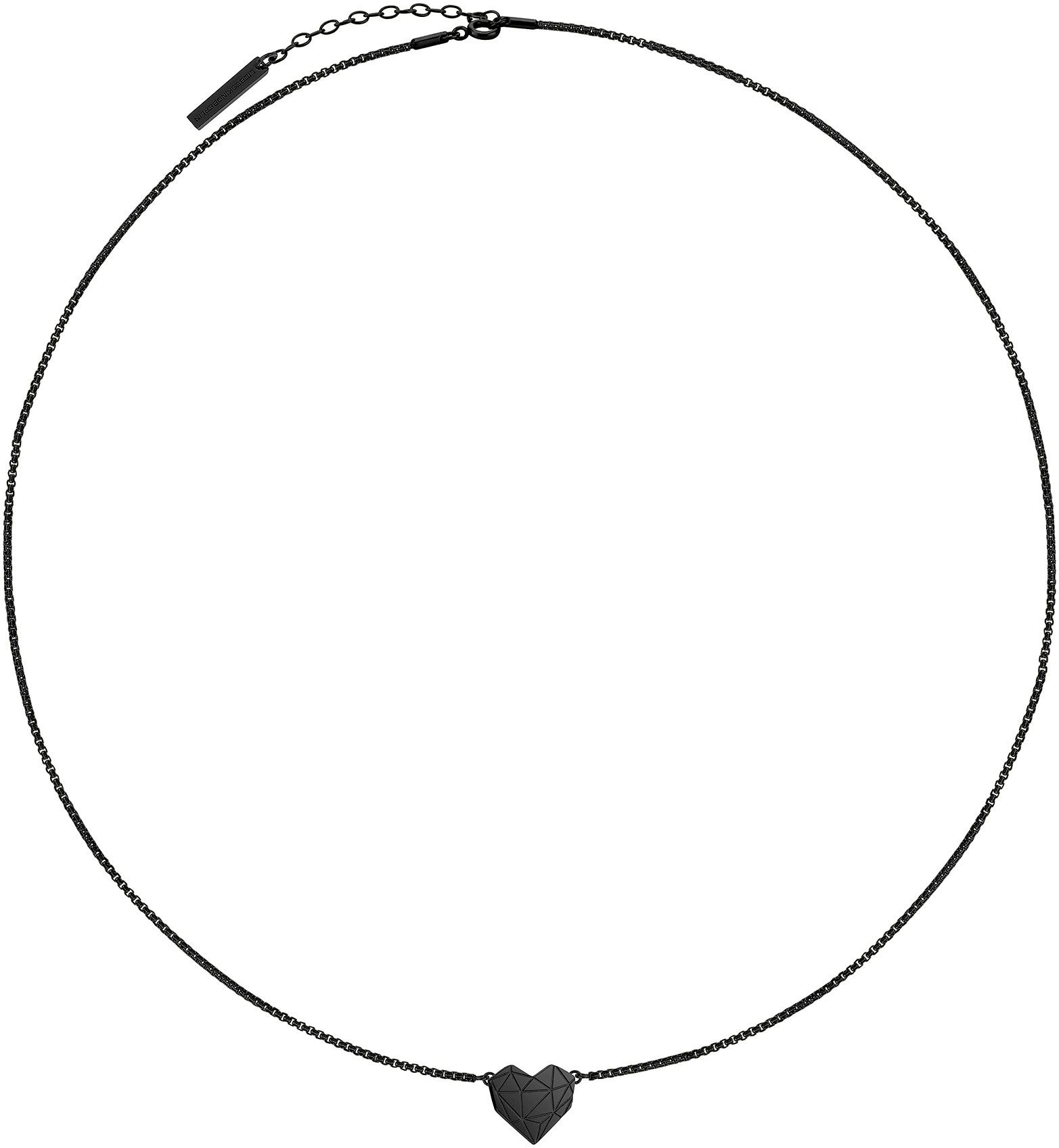 Liebeskind Berlin Kette mit Anhänger Schmuck Geschenk Edelstahl Herz – Bild 2 von 3