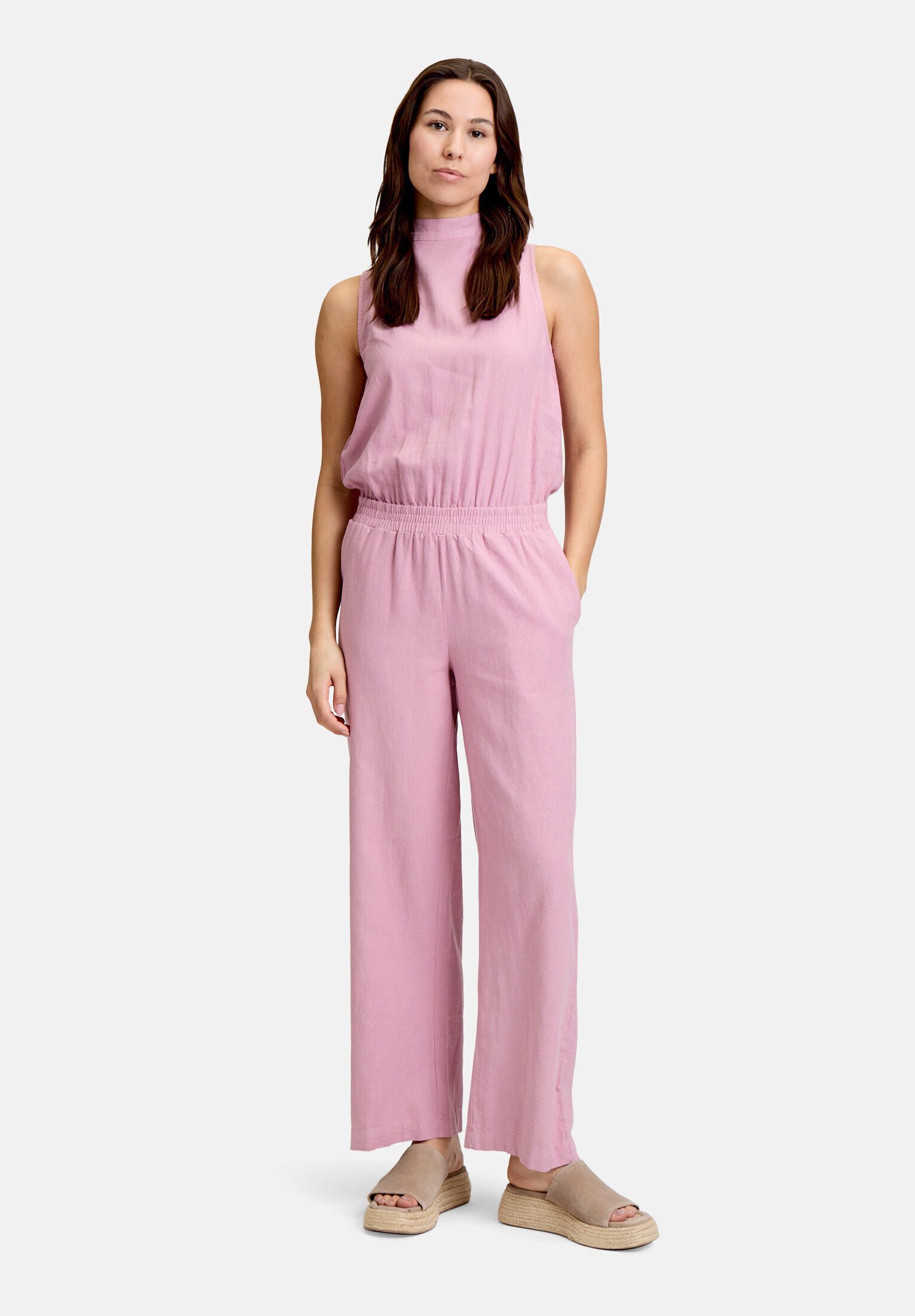 Cartoon Overall Damen mit hohem Kragen (1-tlg) Design