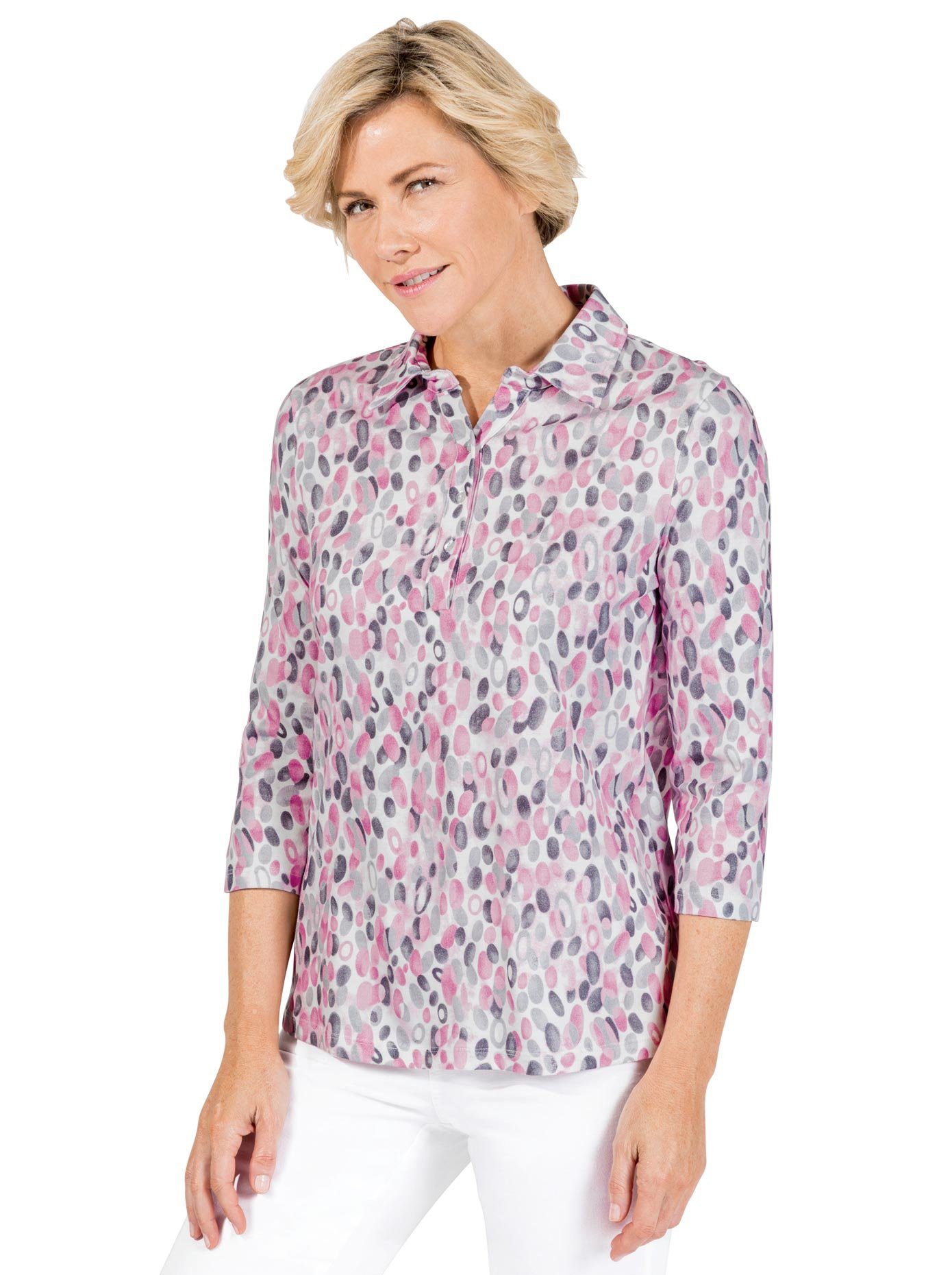 Damen Shirts Classic Poloshirt Poloshirt (1-tlg)