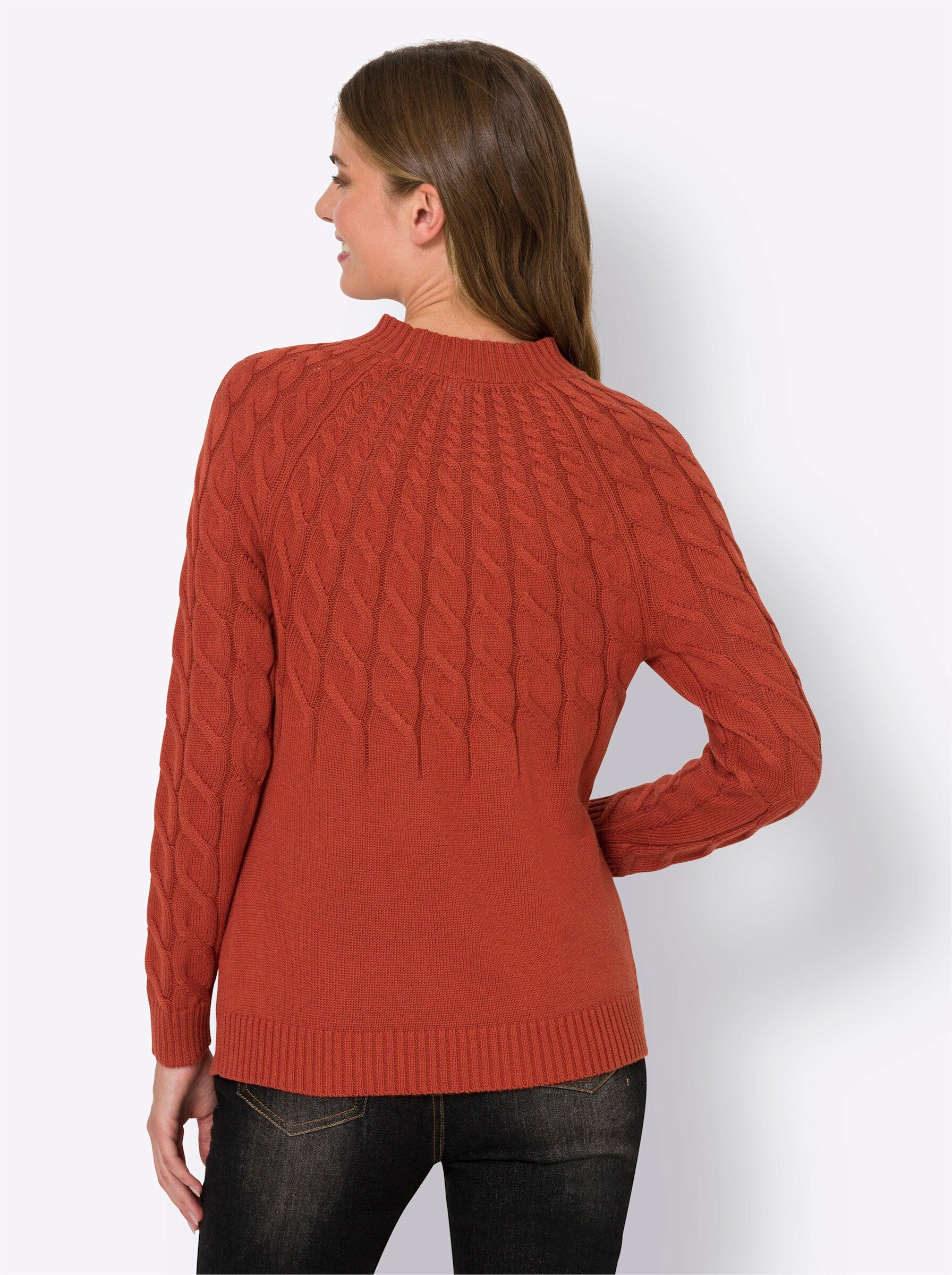 heine Strickpullover Stehkragenpullover . günstig online kaufen