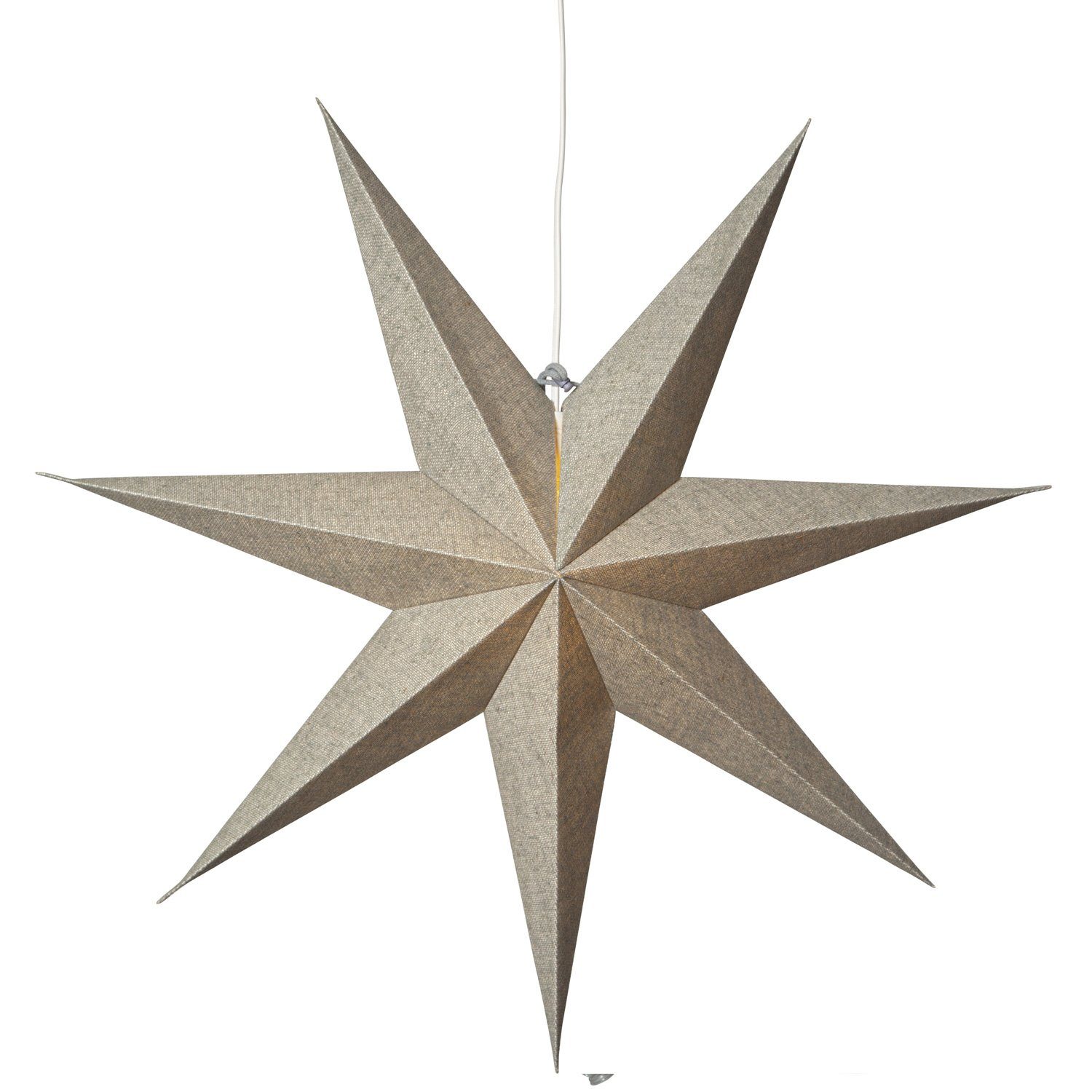 LED Papierstern Weihnachtsstern 60cm grün MARELIDA D: Leuchtstern Faltstern Advent Stern