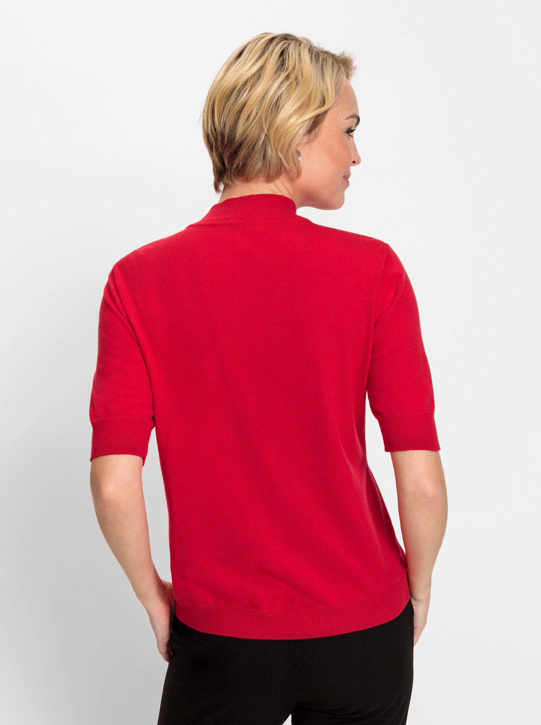 Classic Kurzarmpullover "Pullover" günstig online kaufen