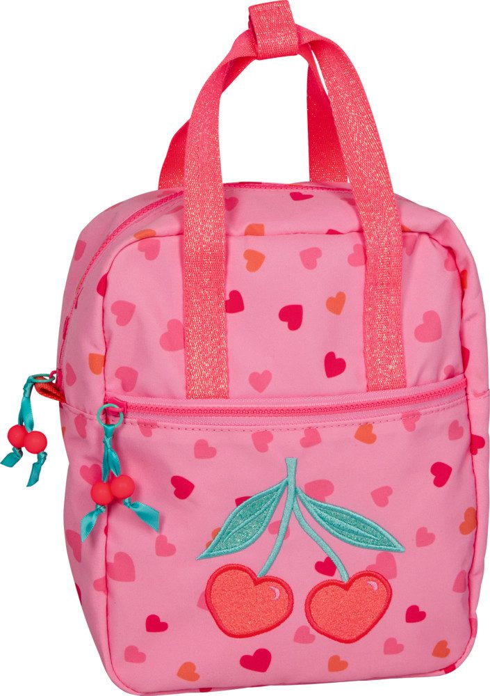 COPPENRATH DIE SPIEGELBURG Kinderrucksack Rucksack Kirsche - Prinzessin Lillifee, Kinderrucksack (1-tlg., Rucksack), Außen- und Innenmaterial recyceltes Polyester