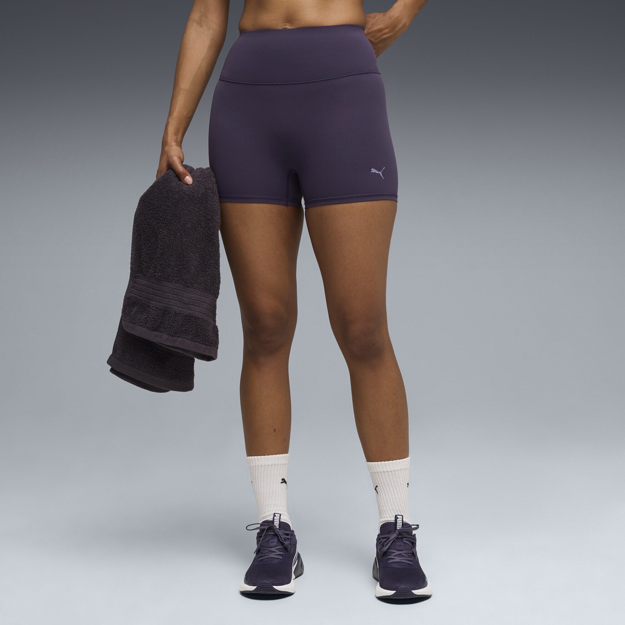 PUMA Trainingsshorts SHAPELUXE Trainingsradlerhose Damen