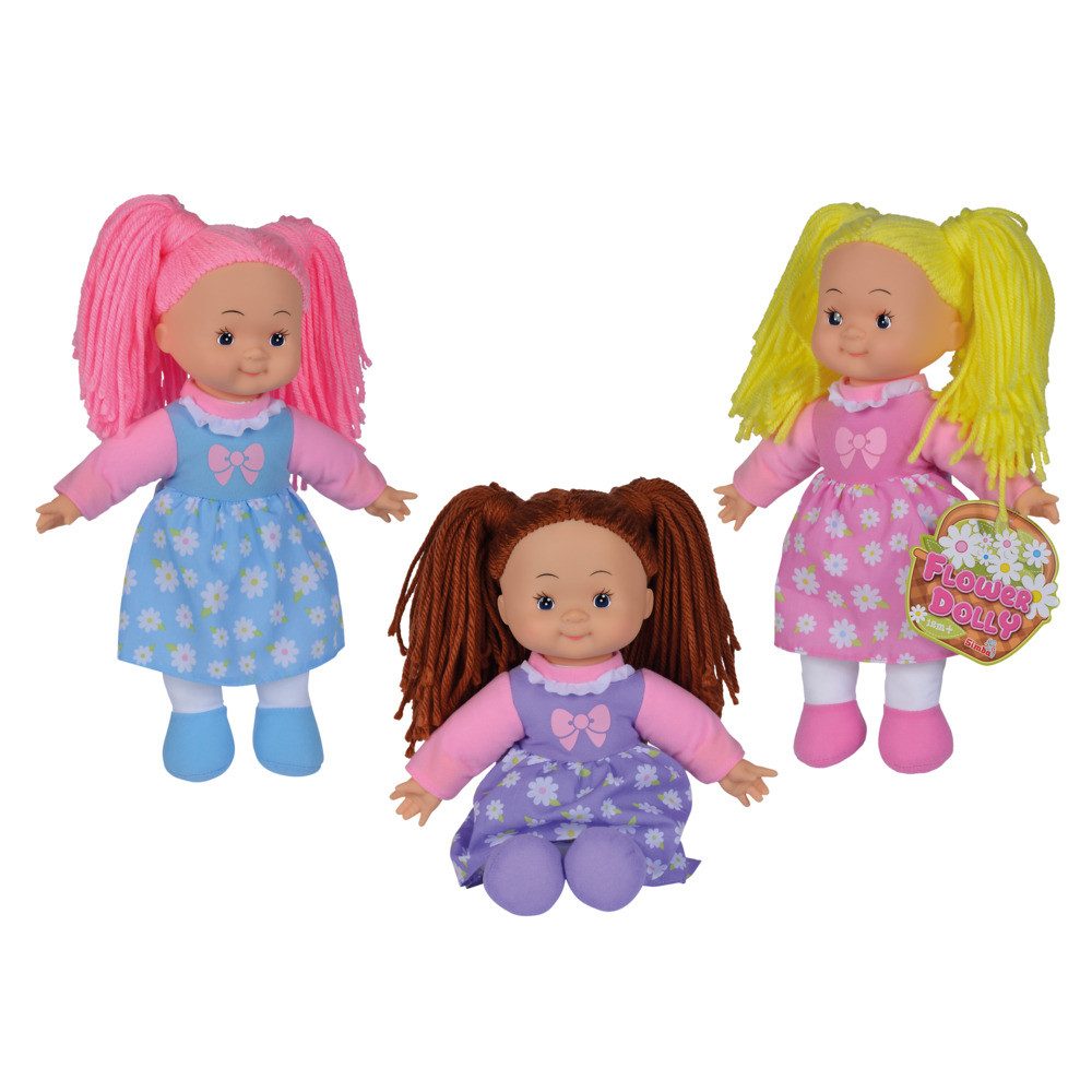 Simba Dickie Anziehpuppe Puppe Flower Dolly 38cm 3fach sortiert günstig online kaufen
