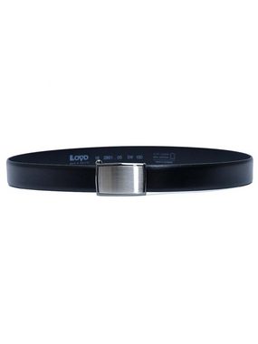 LLOYD Men’s Belts Ledergürtel LLOYD-Automatic-Gürtel 35mm, Black, kürzbar, bombiert