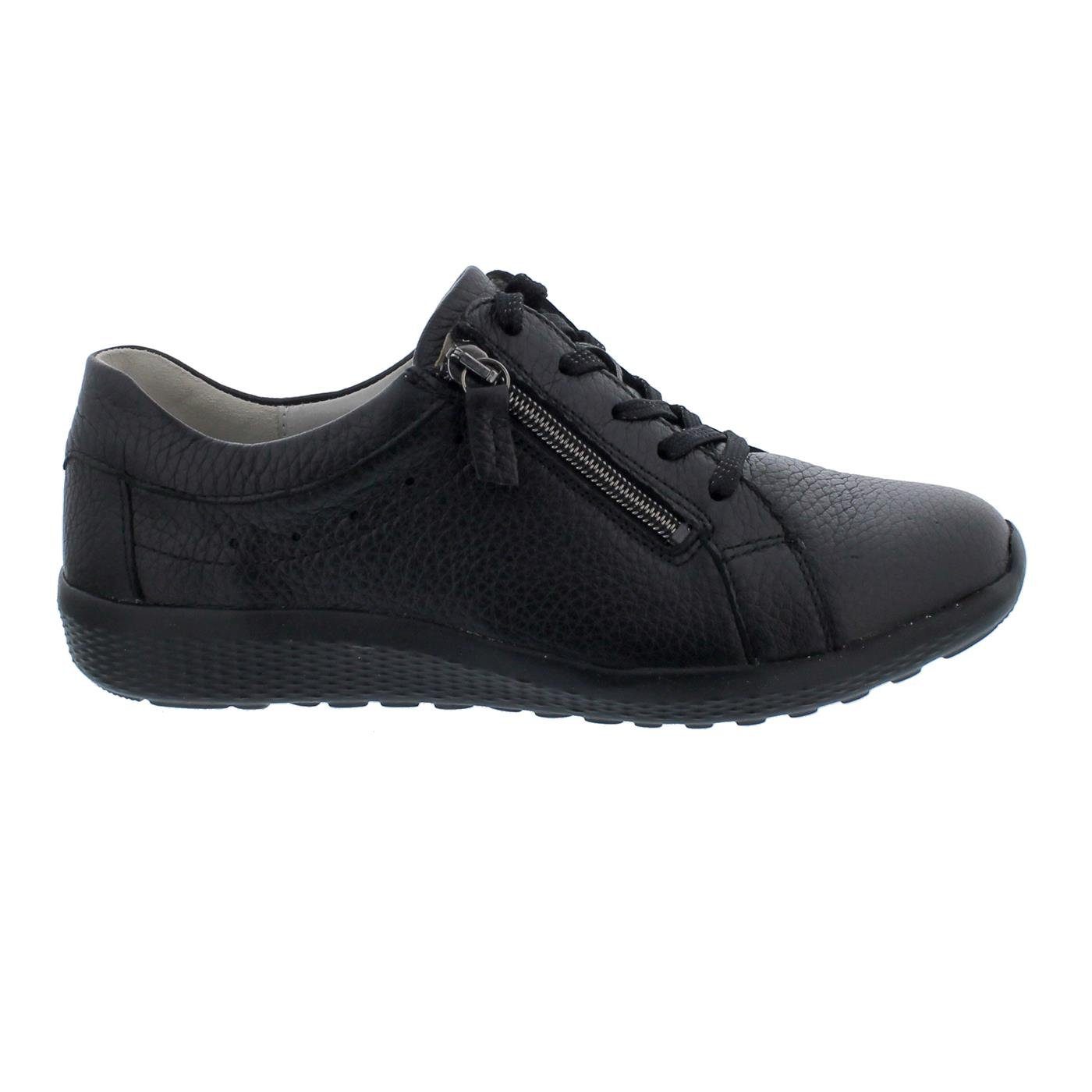 Waldläufer Waldläufer K-IRA Sneaker, Hirsch-Leder, Schwarz, Weite K 634002- günstig online kaufen
