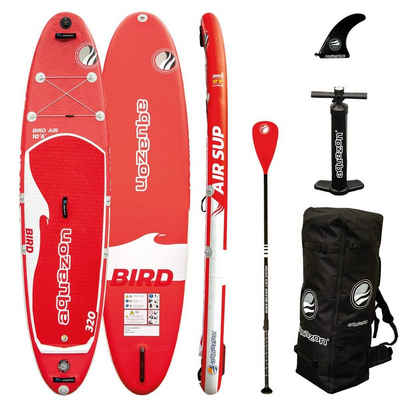 AQUAZON Inflatable SUP-Board SUP Stand up Paddling Board BIRD AIR 320 10'6 GFK Paddel Allrounder