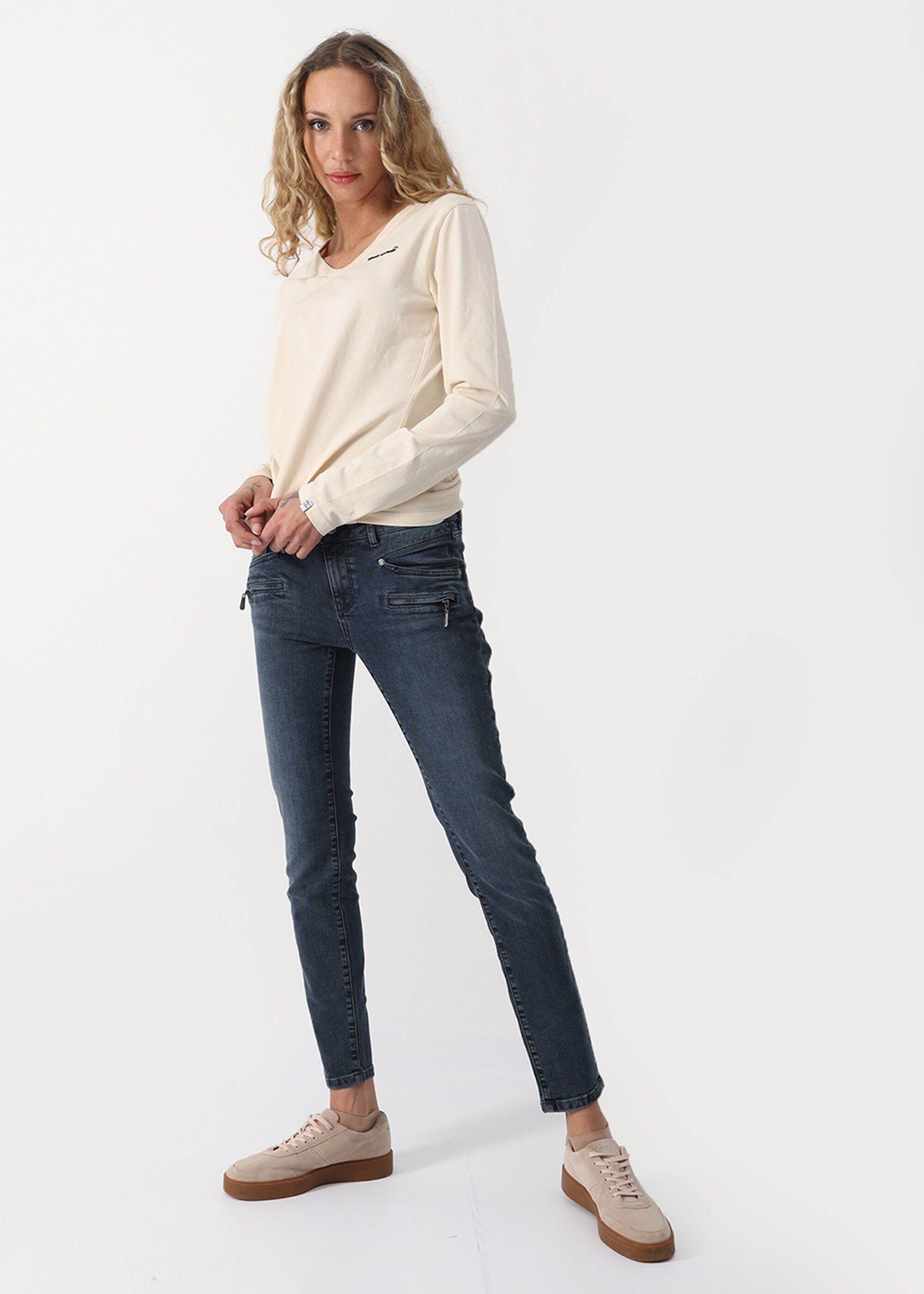 Mima Miracle Used of Look Denim 5-Pocket-Jeans im