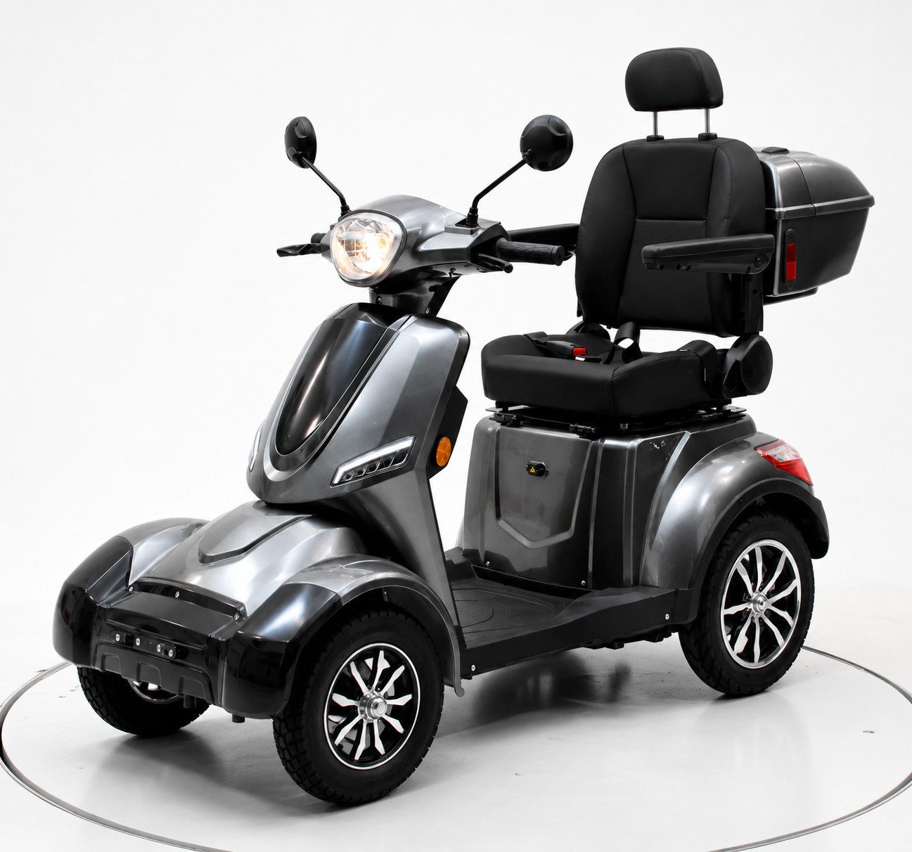 TZIpower E-Motorroller Seniorenmobil Mobility Scooter 1000W 60V 30AH 25km/h, Elektromobil, 1000 W, 25 km/h