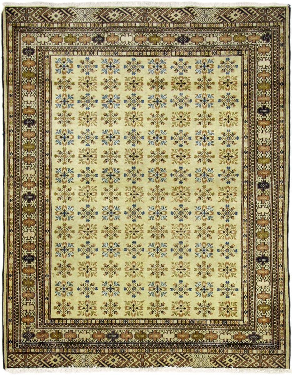 Orientteppich Hamadan 134x171 Handgeknüpfter Orientteppich / Perserteppich, Nain Trading, rechteckig, Höhe: 8 mm
