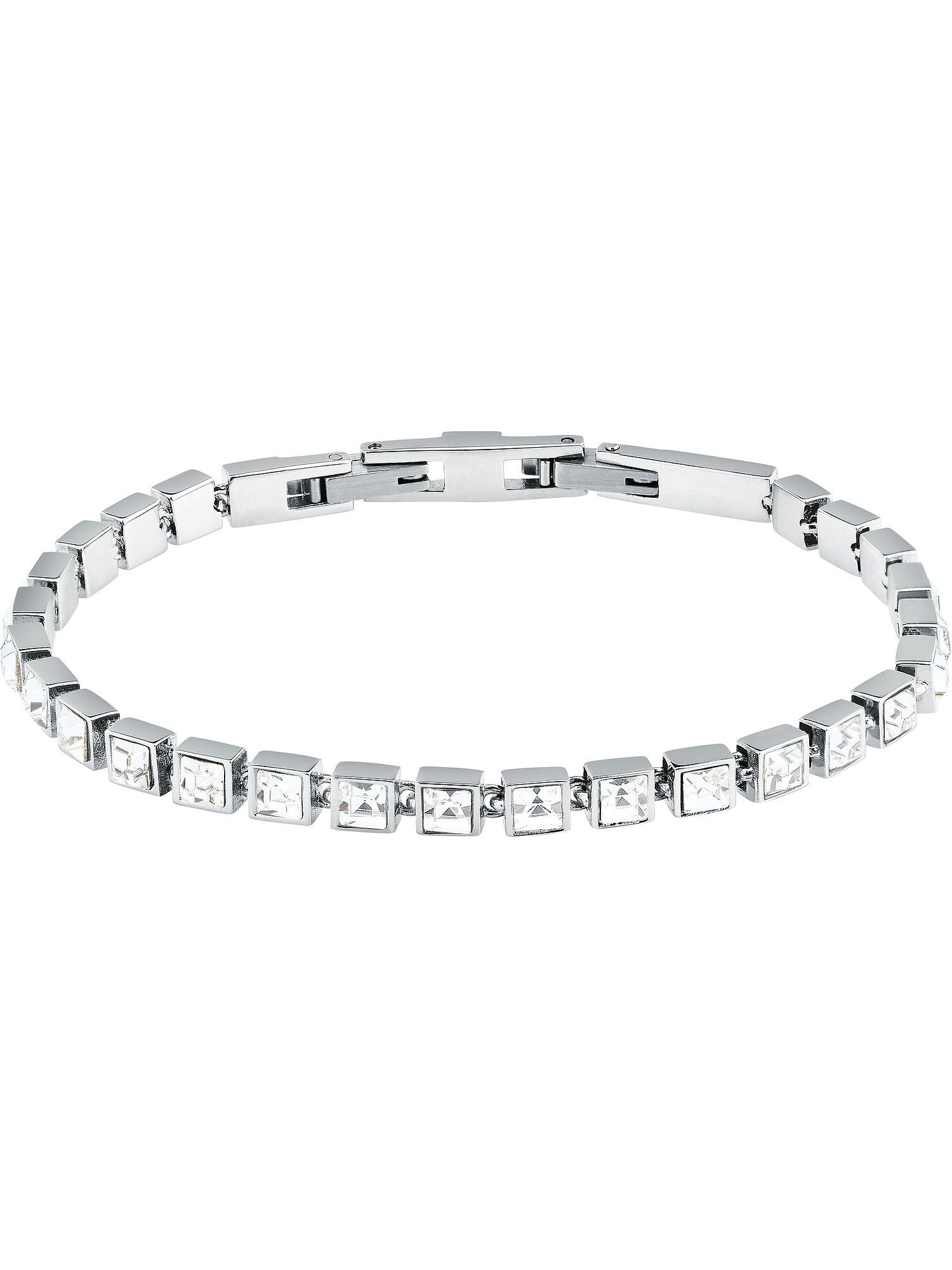 KARL LAGERFELD Armband Karl Lagerfeld Damen-Armband Edelstahl Kristall