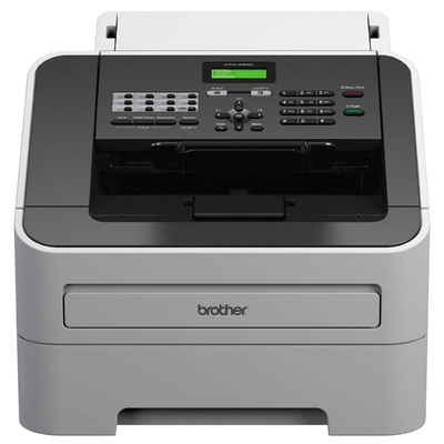 Brother FAX 2840 - Laser-Faxgerät - schwarz/grau Faxgerät