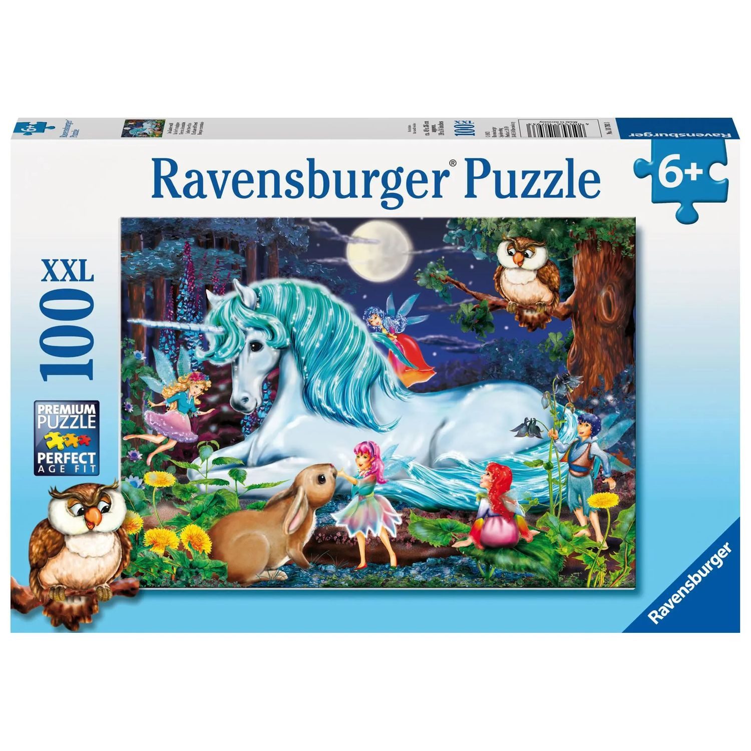 Ravensburger Puzzle Im Zauberwald. Puzzle 100 Teile XXL, 100 Puzzleteile