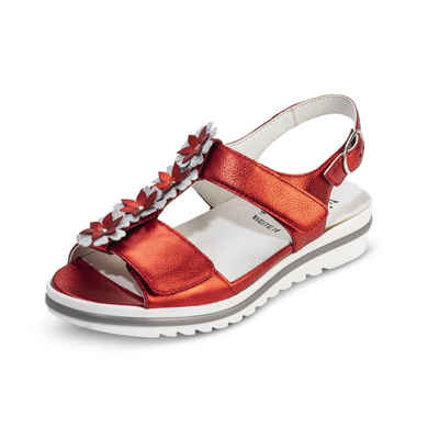 vitaform »Damen Sandalen Softnappaleder« Sandale Riemchensandalen Damen elegant - Sandalette mit Klettverschluss - Sandalen Sommer Schuhe - Damen Sandaletten