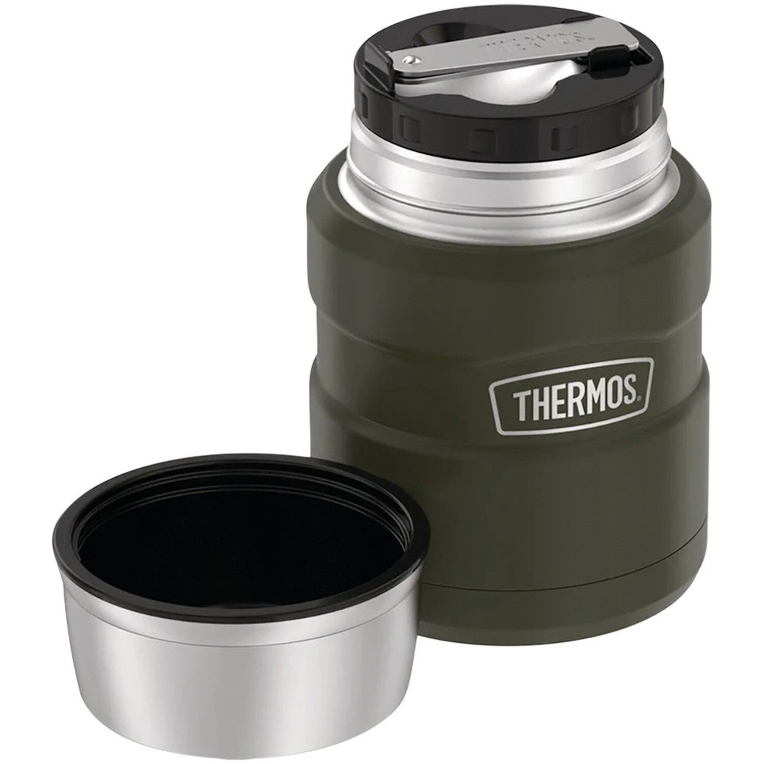 THERMOS Isolierflasche Isolierbehälter Stainless King Food Jar 0,47l