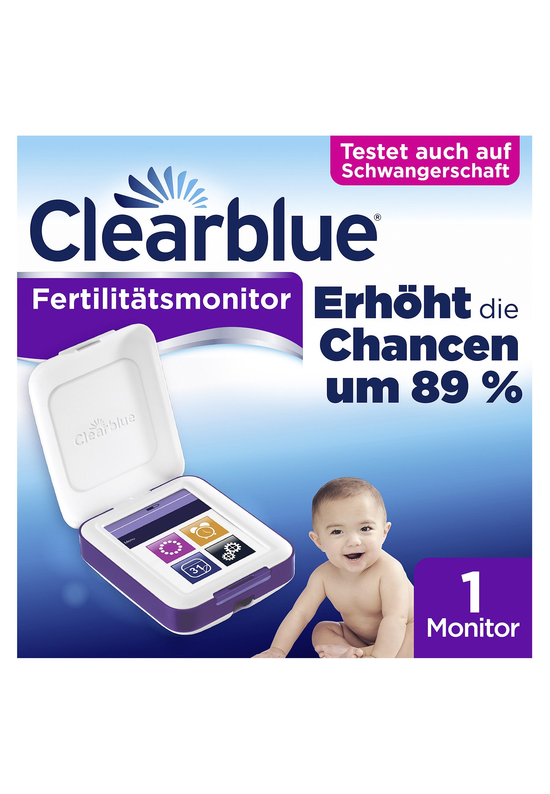Clearblue Schwangerschaftstest Fertilitätsmonitor Advanced