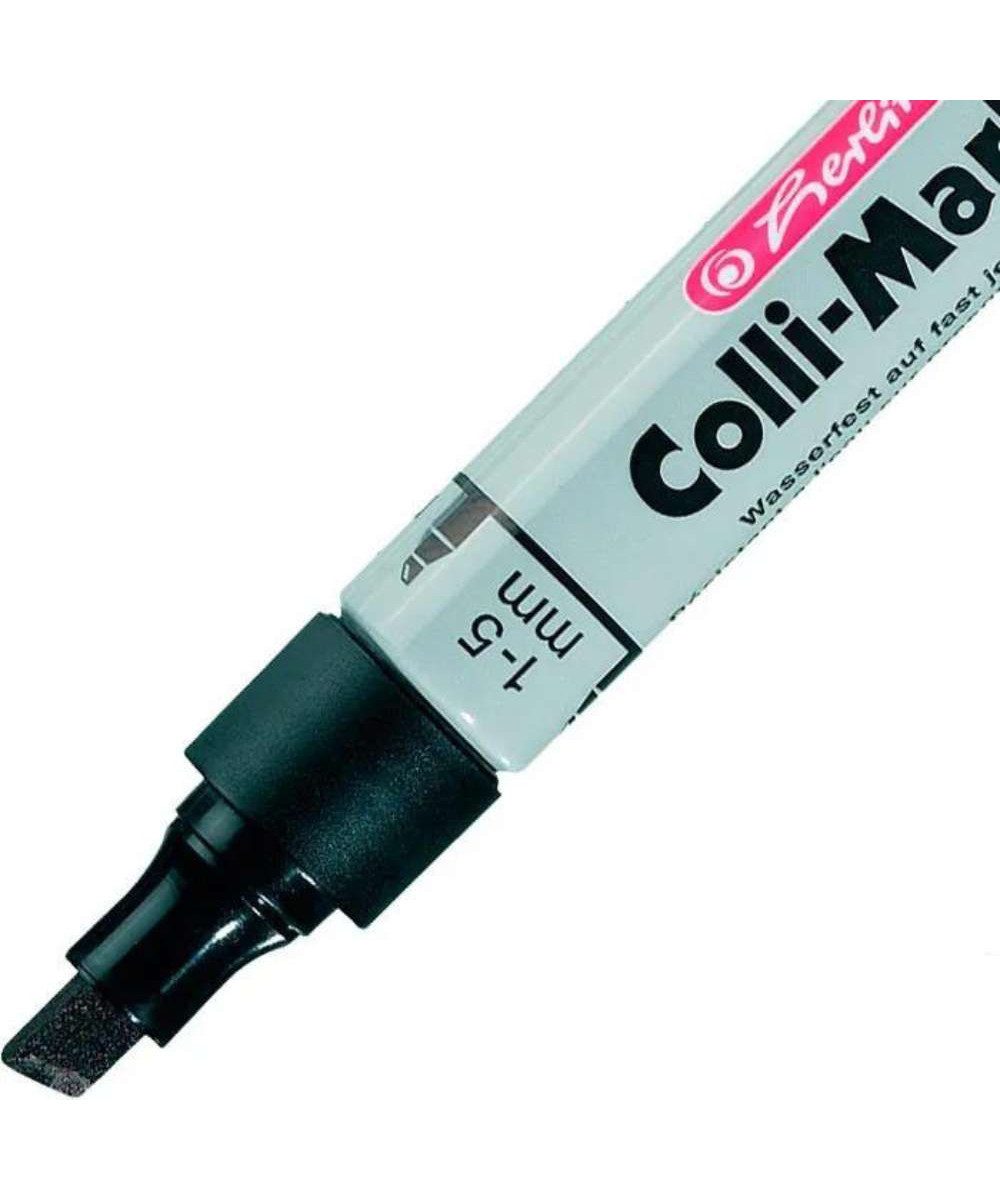 Herlitz Marker Herlitz Marker Colli KS schwarz, (Packung, 1-tlg., Colli-Marker Permanentmarker), 1-5mm