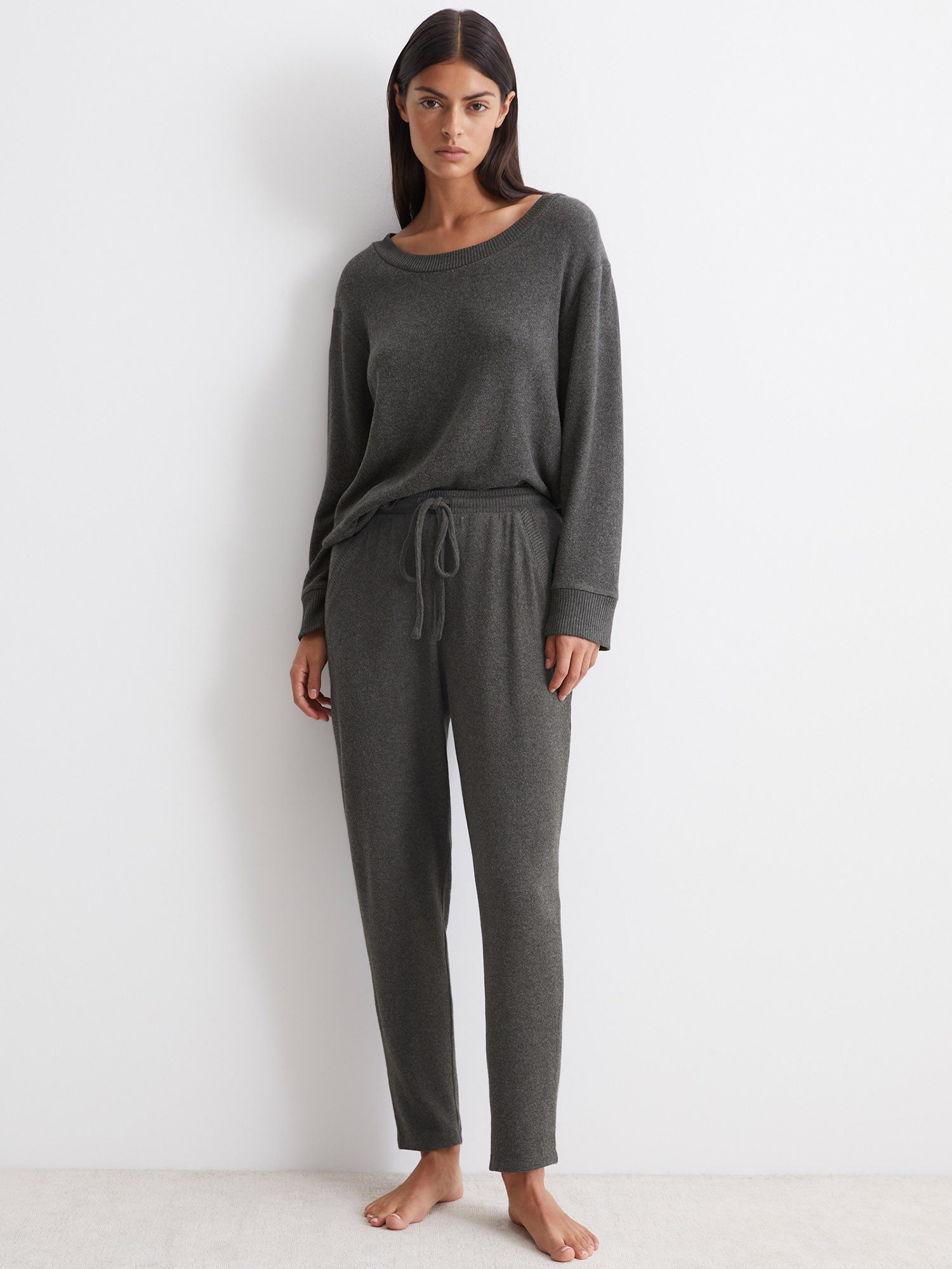 Marc O'Polo Pyjamahose Soft Knit schlaf-hose pyjama schlafmode günstig online kaufen